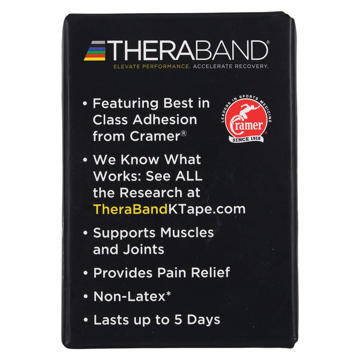 TheraBand K Tape, Kinesiology, 2" x 16.4', Blue/Blue thumbnail 6