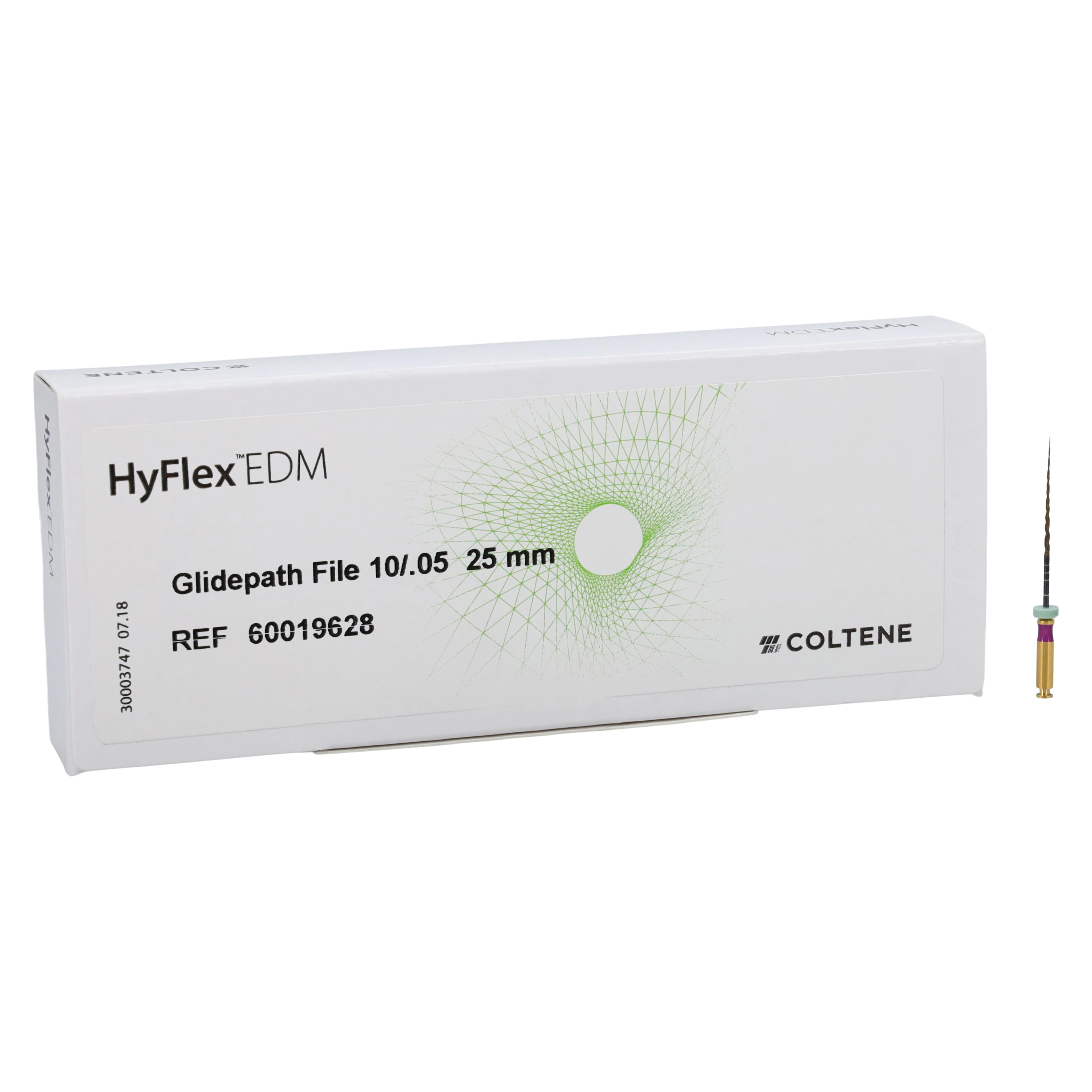 HyFlex EDM NiTi Glidepath File, .05 Taper, 25 mm, Size #10, 3/Pk, 60019628 thumbnail 4