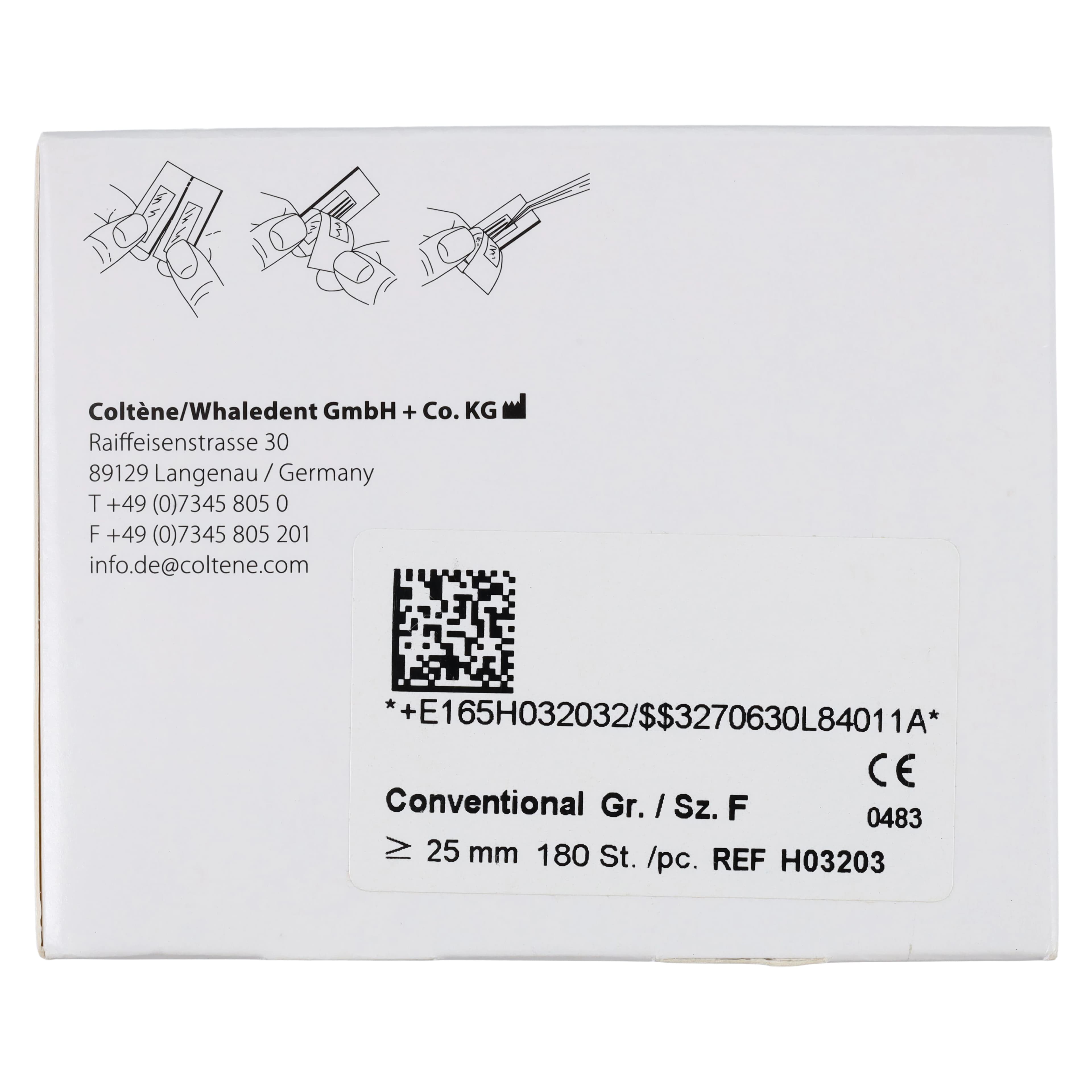 Hygenic Ster-I-Cell Absorbent Paper Points, Fine, Conventional Taper, 180/Bx, H03203 thumbnail 7