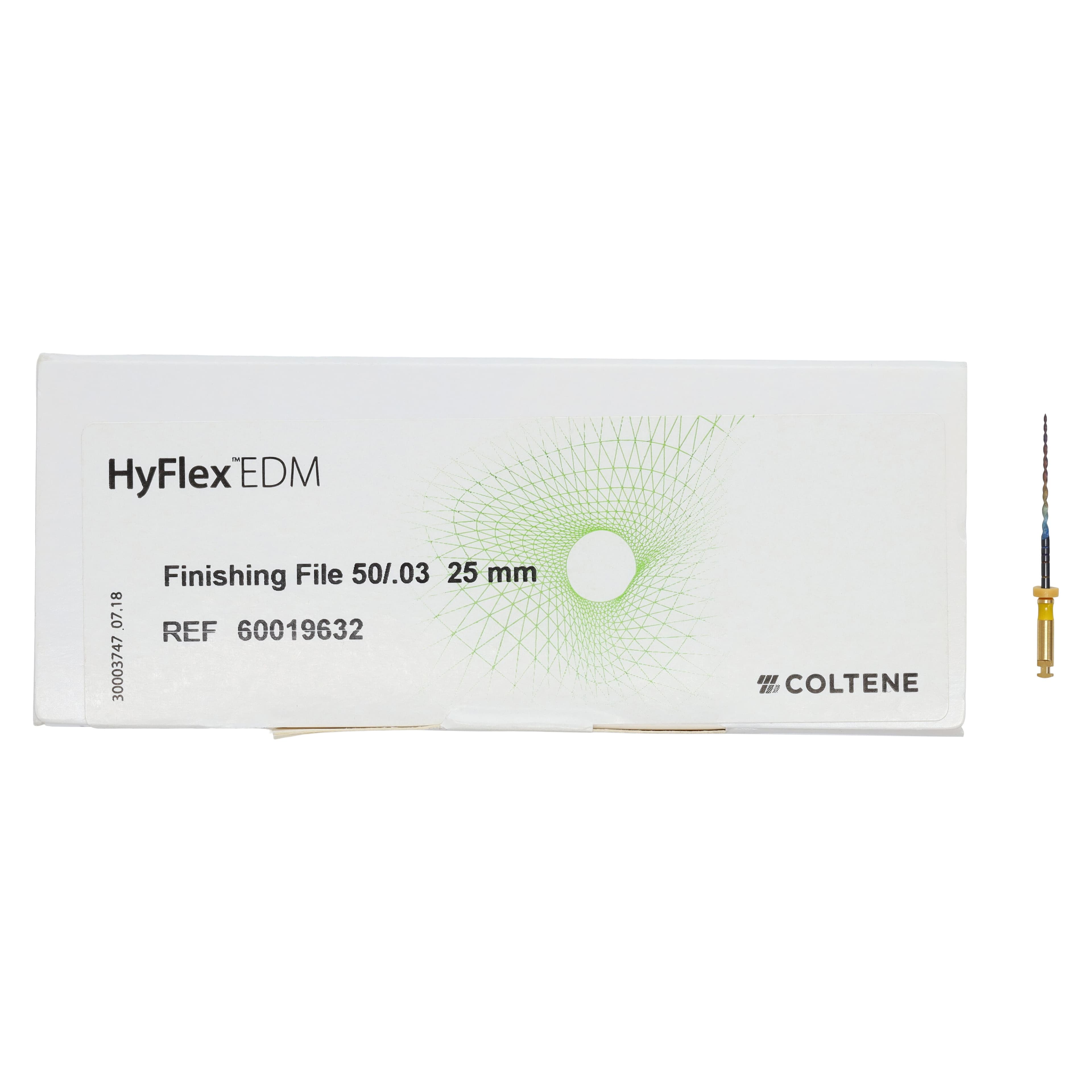 HyFlex EDM Finishing File, Size 50, .03 Taper, 25 mm, 3/Pkg, 60019632 thumbnail 5