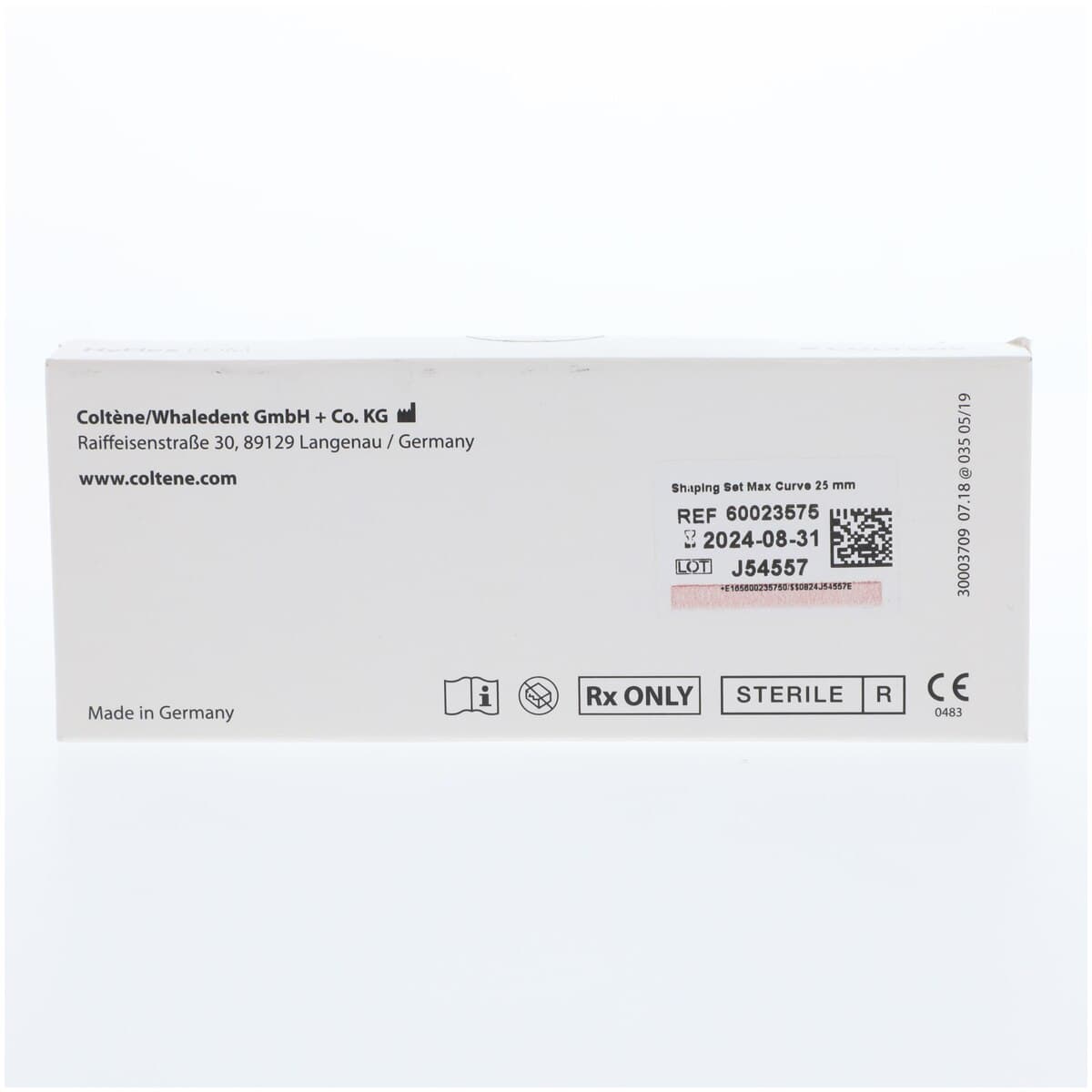 Coltene HyFlex EDM NiTi Shaping Set MaxCurve, 25mm, 3 Files/Pk thumbnail 3