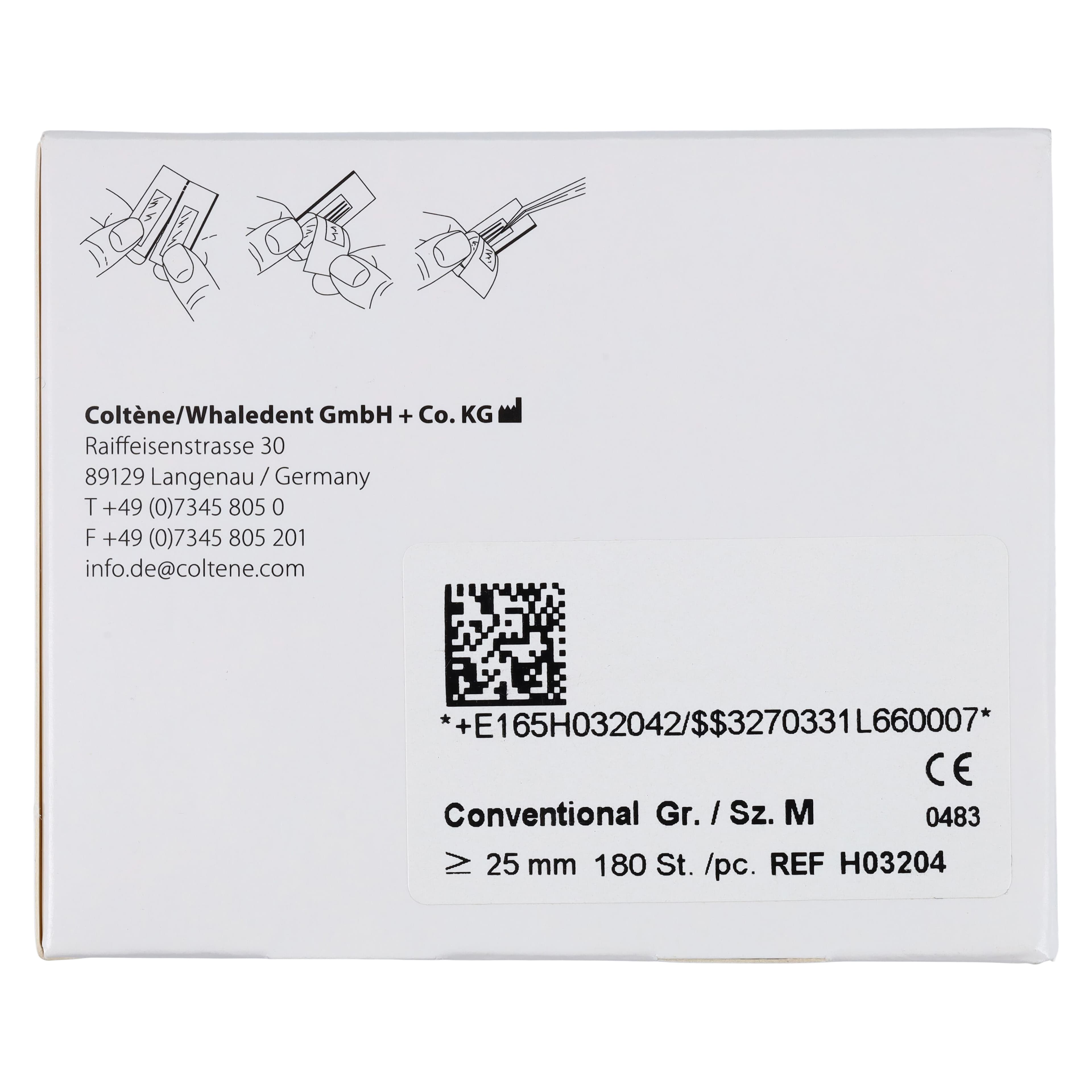 Hygenic Ster-I-Cell Absorbent Paper Points, Medium, Conventional .02 Taper, 180/Box, H03204 thumbnail 7