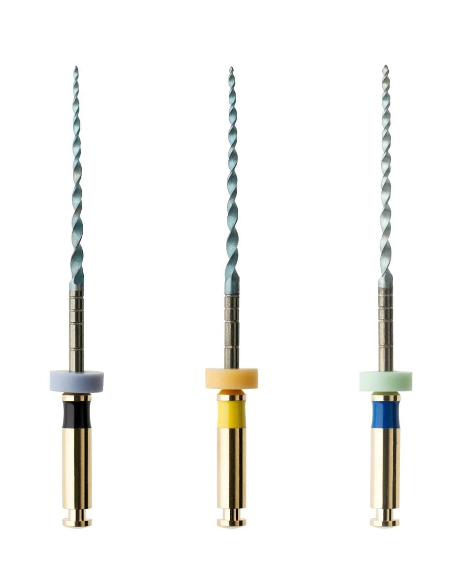 HyFlex EDM NiTi Rotary Finishing Set, 25mm, Sizes 40/.04, 50/.03, 60/.02, 3 Files/Pkg, 60019364 - HyFlex® EDM Finishing Set 25mm Pack of 3 - Image 1