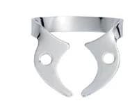 Hygenic Rubber Dam Clamp, #W7, Wingless, Gloss Finish, Lower Molar, 1/Pk, H02765 - Hygenic, Rubber Dam Clamp, # W7, Wingless, Gloss Finish, H02765 - Image 1