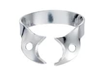 Hygenic Rubber Dam Clamp, #W8A, Wingless, Gloss Finish, Small, for Partially Erupted Molars, 1/Pk, H02766 - Hygenic, Rubber Dam Clamp, # W8A, Wingless, Gloss Finish, H02766 - Image 1