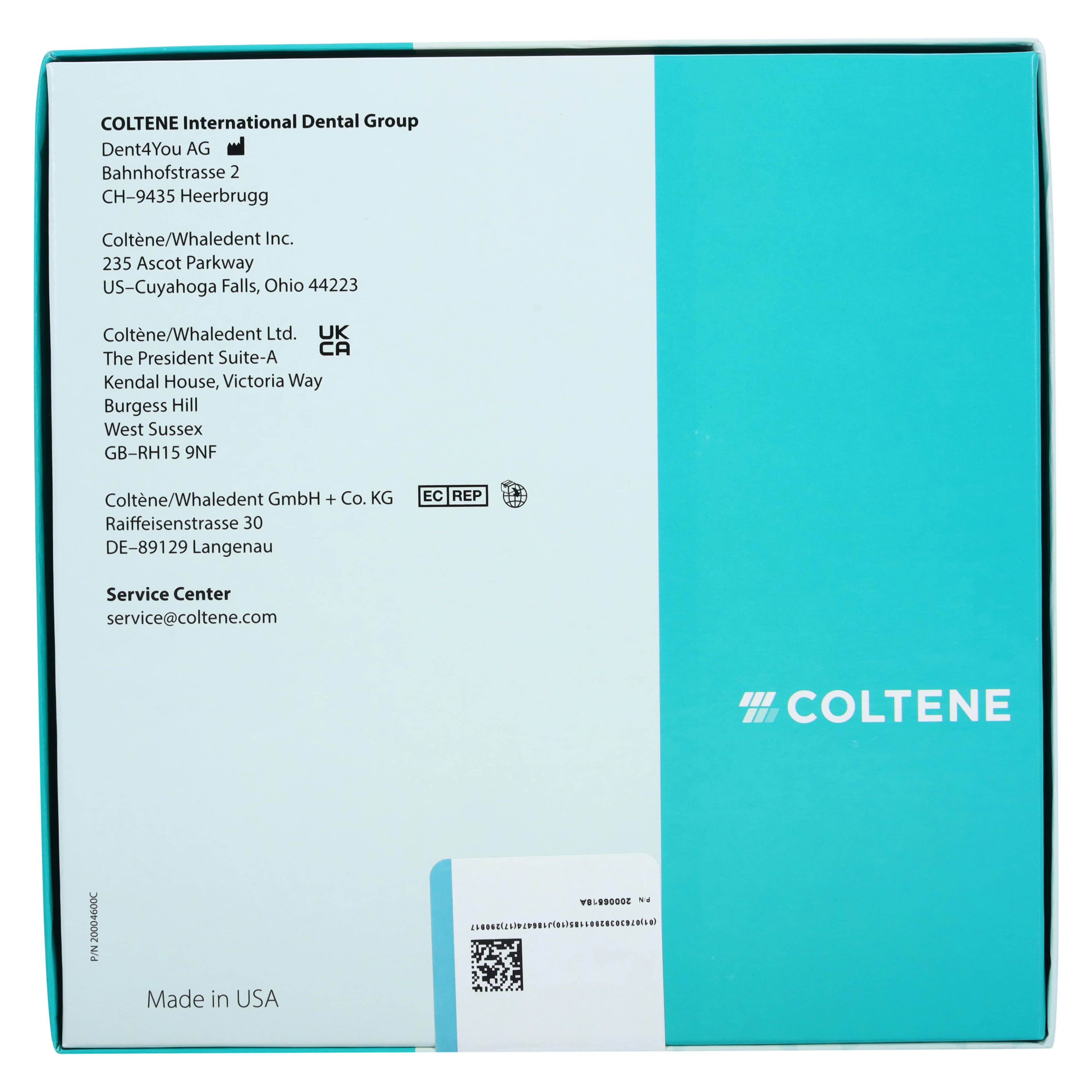 Coltene Hygenic HySolate Non-Latex Dental Dam, 6" x 6", Medium, Teal Green, 75/Box, H09106 thumbnail 3