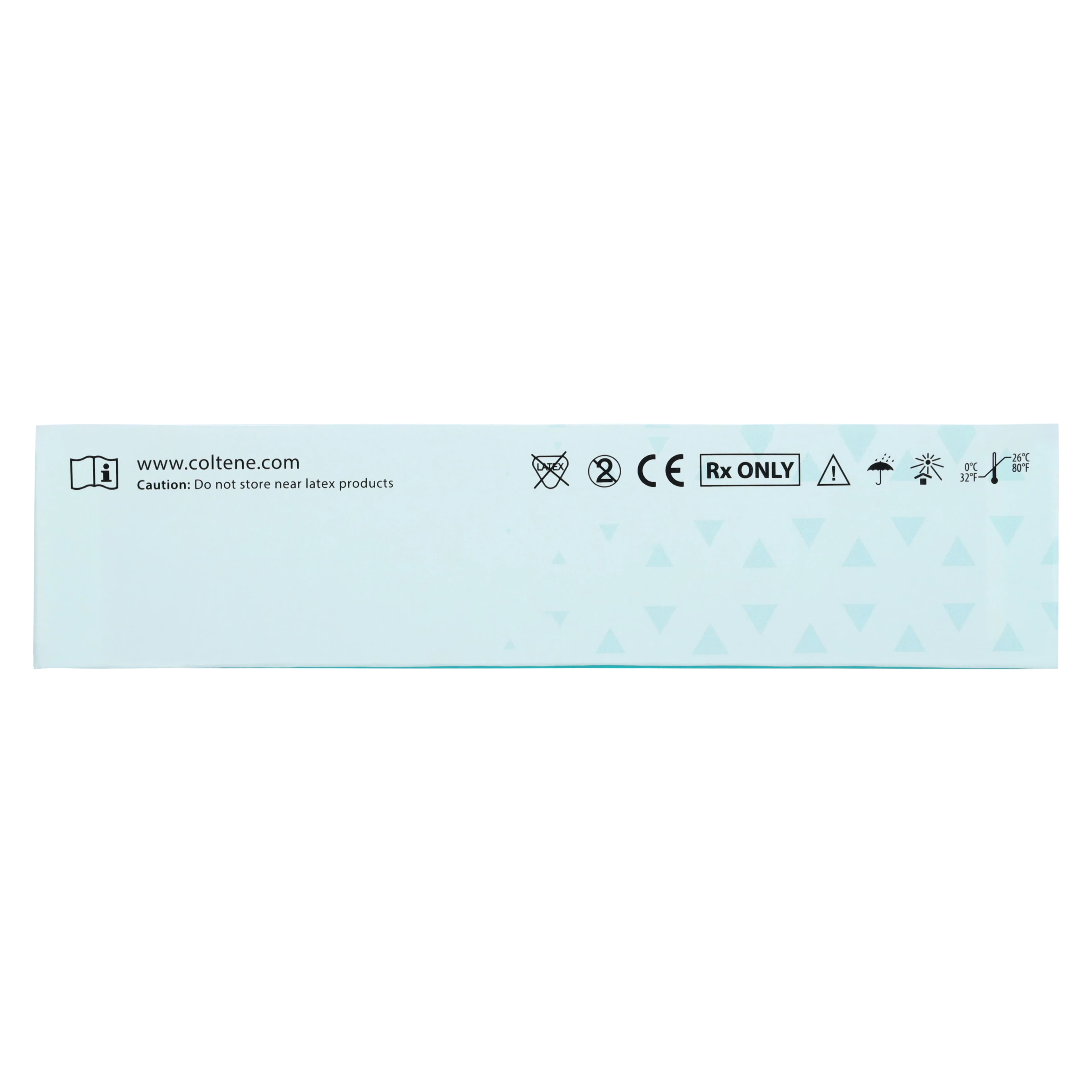 Coltene Hygenic HySolate Non-Latex Dental Dam, 6" x 6", Medium, Teal Green, 75/Box, H09106 thumbnail 5