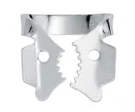 Hygenic Rubber Dam Clamp, #12A, Winged, Gloss Finish, Serrated Jaw, Upper Left Molar, 1/Pk, H02706 - Hygenic, Rubber Dam Clamp, # 12A, Winged, Gloss Finish, H02706 - Image 1