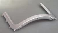 Hygenic Plastic Rubber Dam Frame, 5" (127 mm), Radiolucent, Autoclavable, H01416 - Hygenic Rubber Dam Frame Radiolucent 5" H01416 - Image 1