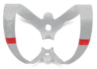Hygenic Fiesta Color-Coded Rubber Dam Clamp, #9, Winged, Red, Anterior, Matte Finish, 1/Pk, H09962 - Hygenic, Fiesta, Rubber Dam Clamp, # 9, Winged, Color-Coded, H09962 - Image 1
