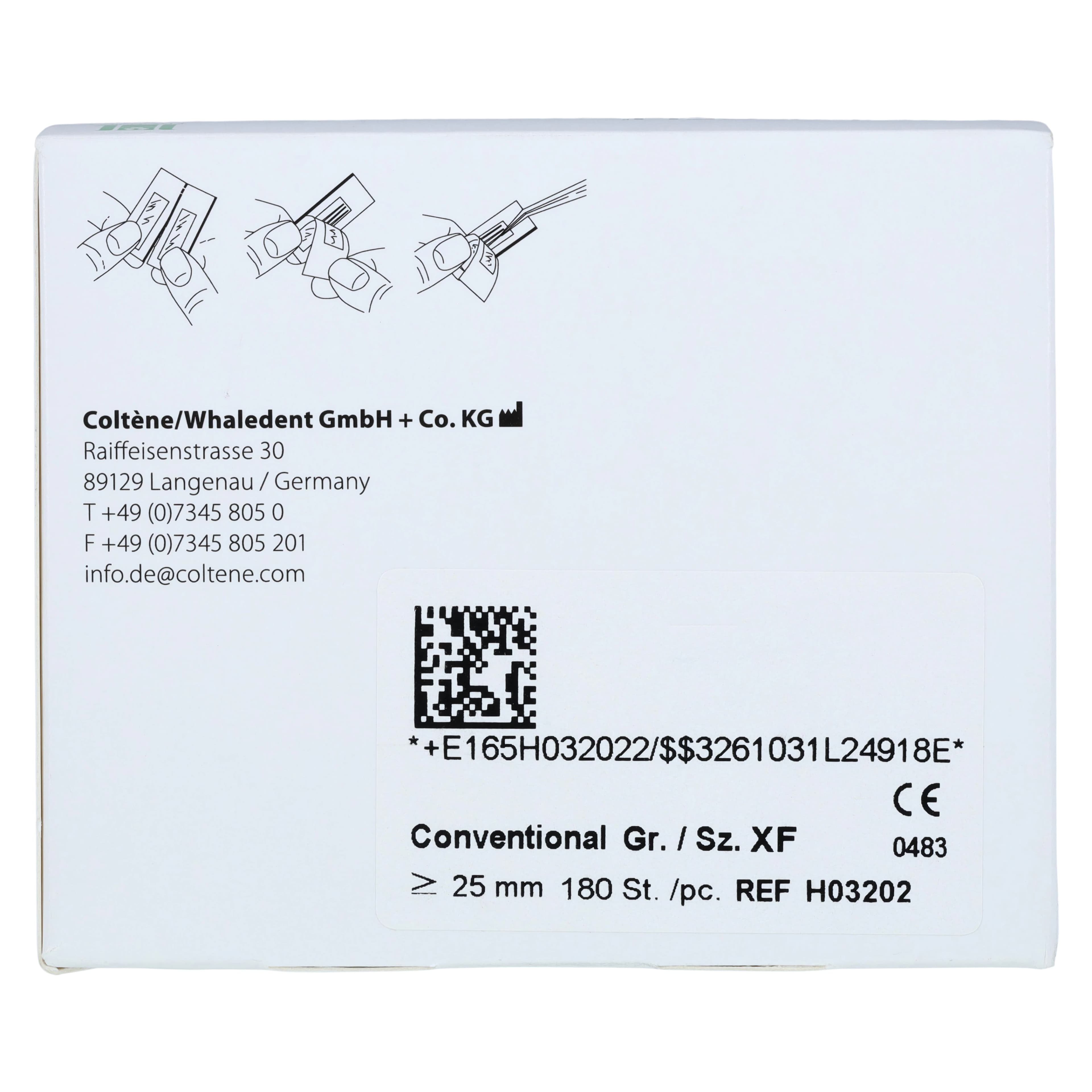 Hygenic Ster-I-Cell Absorbent Paper Points, X-Fine, White, 180/Box, H03202 thumbnail 8