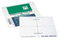 Hygenic Rubber Dam Template 6" (152 mm), 1/Pk, H01441 - Rubber Dam Template 6" 441 - Image 1