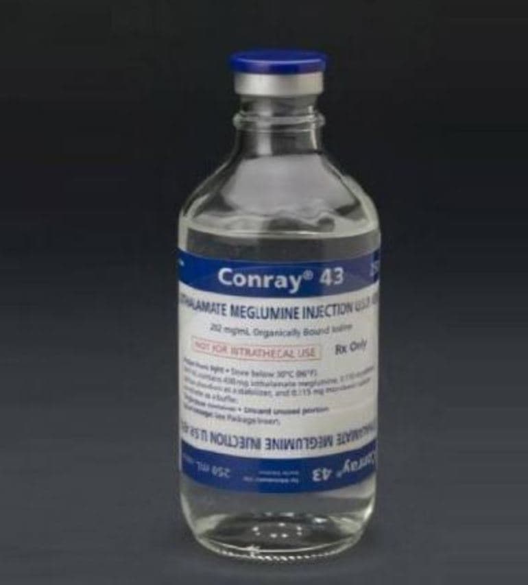 Conray 60% Injection Vial, 50mL, 25/Package - Conray 60% Vial 50mL - Image 1