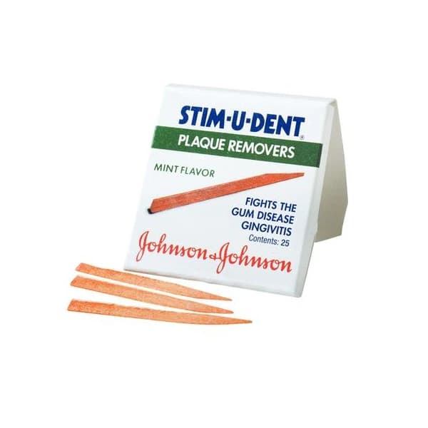 Stim-U-Dent Original Plaque Removers, Mint, Patient Pack, 144/Case, 01KEZKNHMZ4GFKFS70C2QBQA0D thumbnail 2