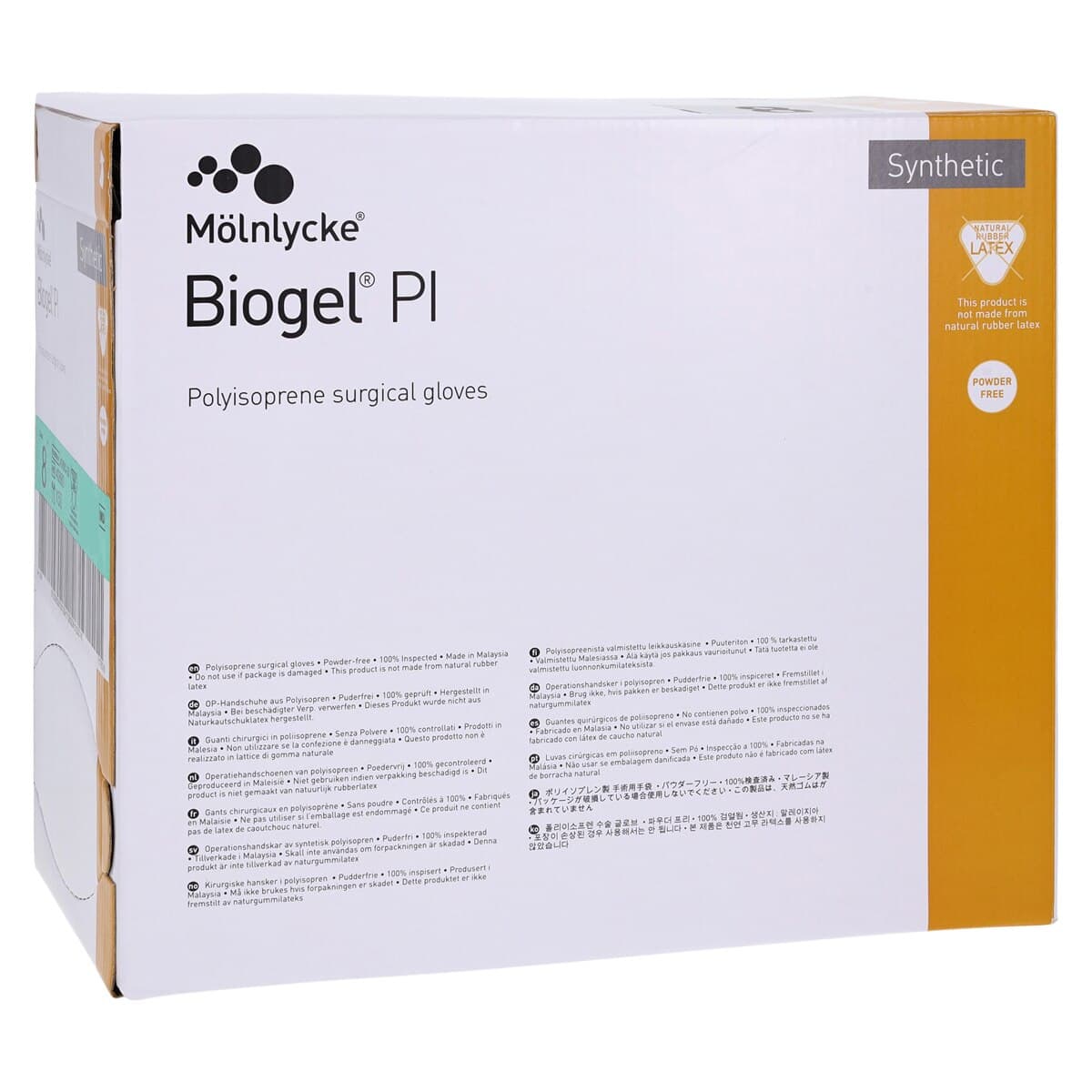Biogel Skinsense PI 8.0 Surgical Powder-Free Polychloroprene Gloves, Sterile, Size 8.0, 50/Box thumbnail 4