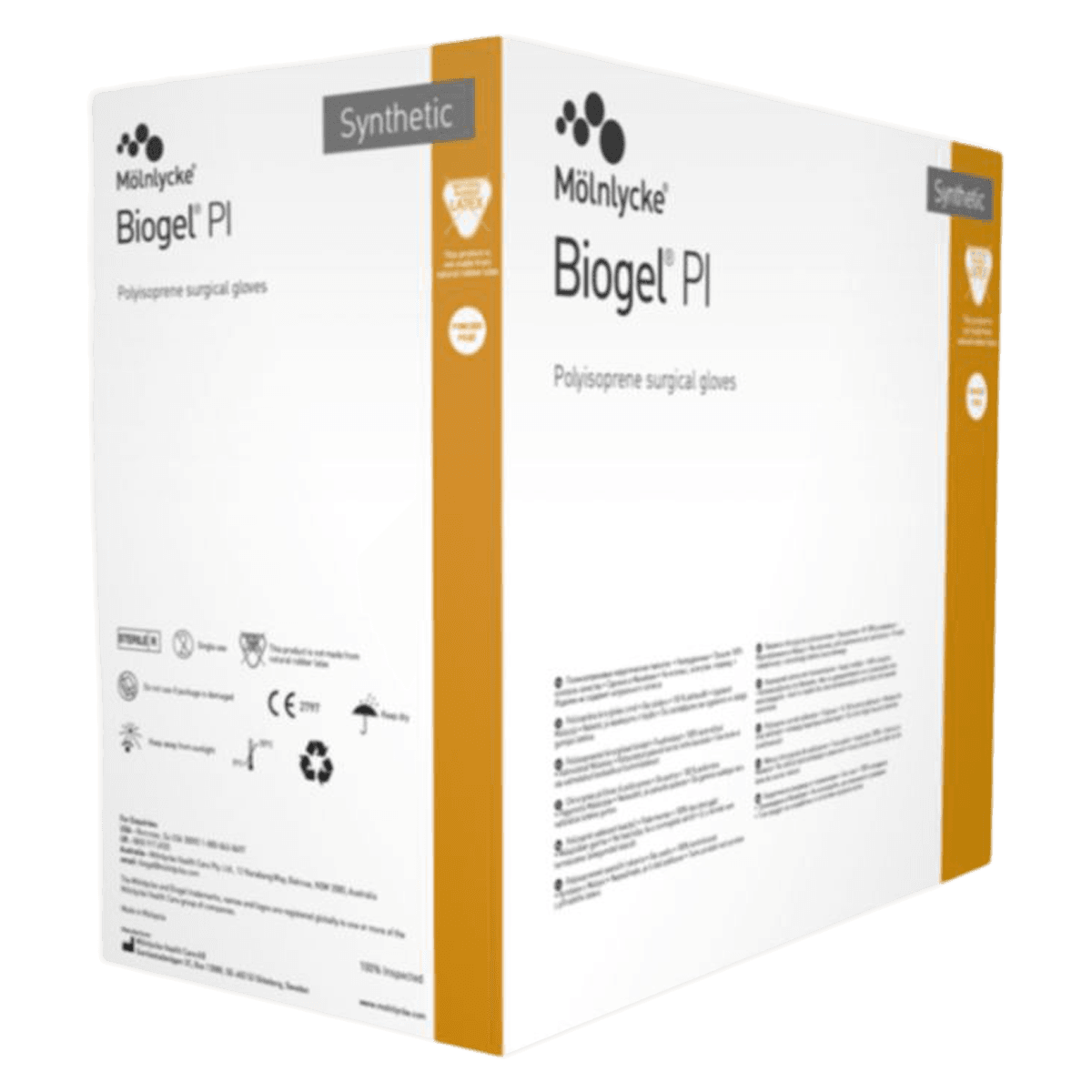 Biogel Skinsense PI 8.0 Surgical Powder-Free Polychloroprene Gloves, Sterile, Size 8.0, 50/Box thumbnail 2