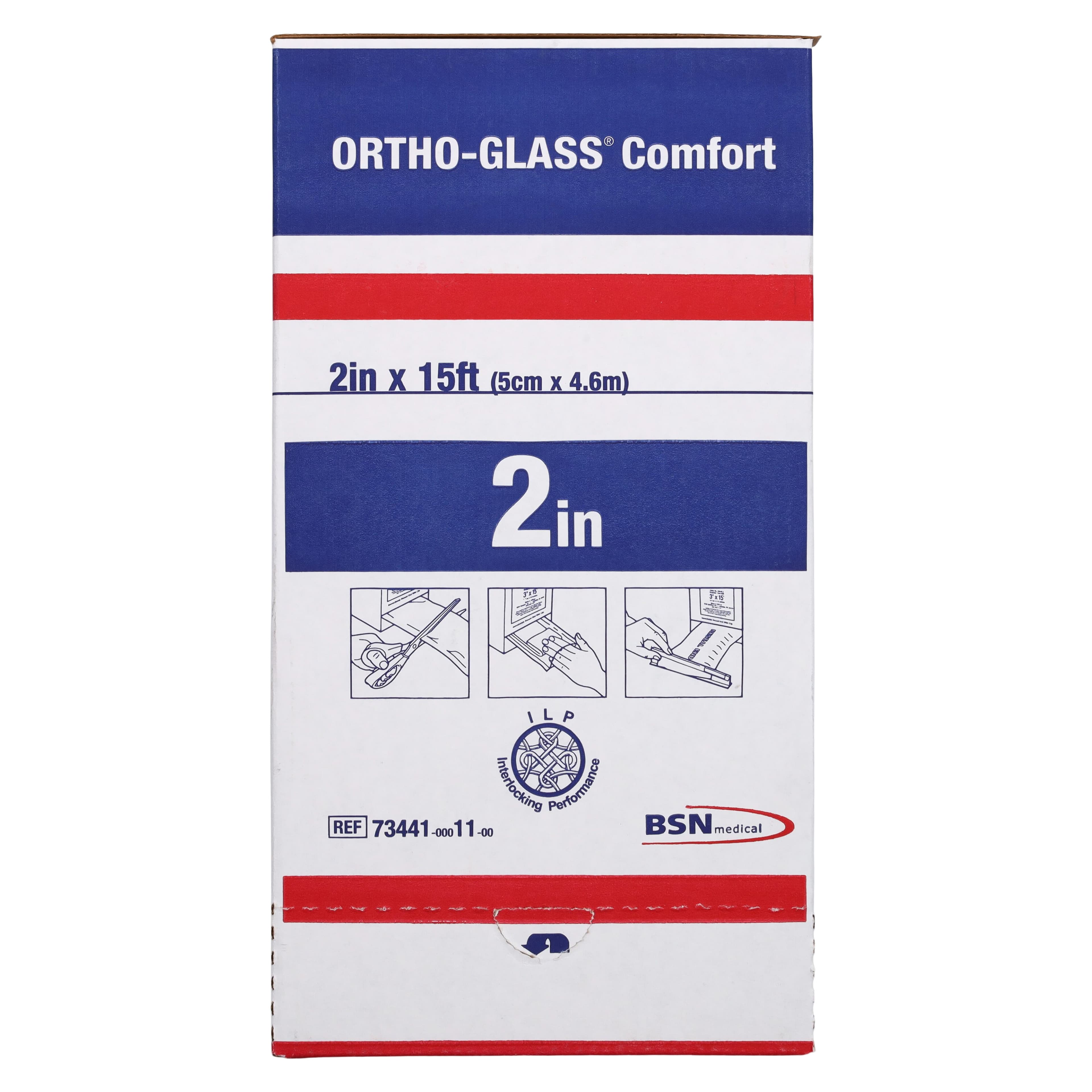 OrthoGlass Comfort Casting Splint, White, 2" x 15' thumbnail 5
