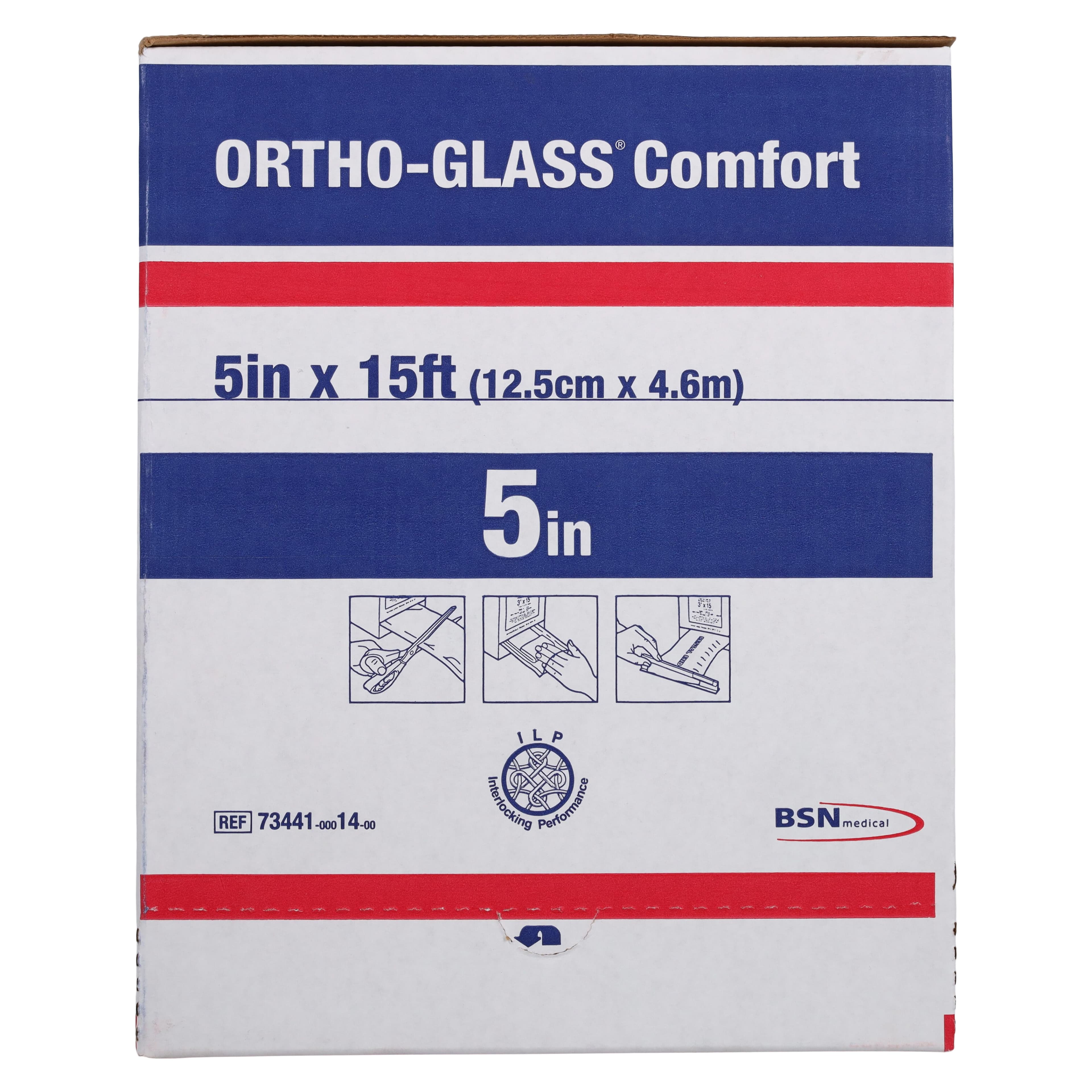 Ortho-Glass Comfort Casting Splint, White, 5" x 15' thumbnail 6