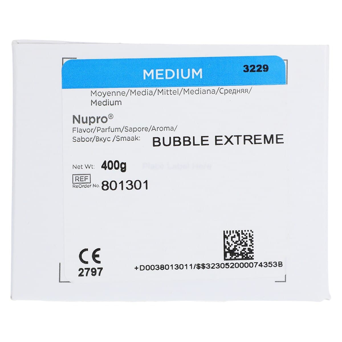 NUPRO® Prophy Paste, Bubble Extreme, Medium Grit, with Fluoride, Unit Dose Cups, 2 g, 200/Box, 801301 thumbnail 4