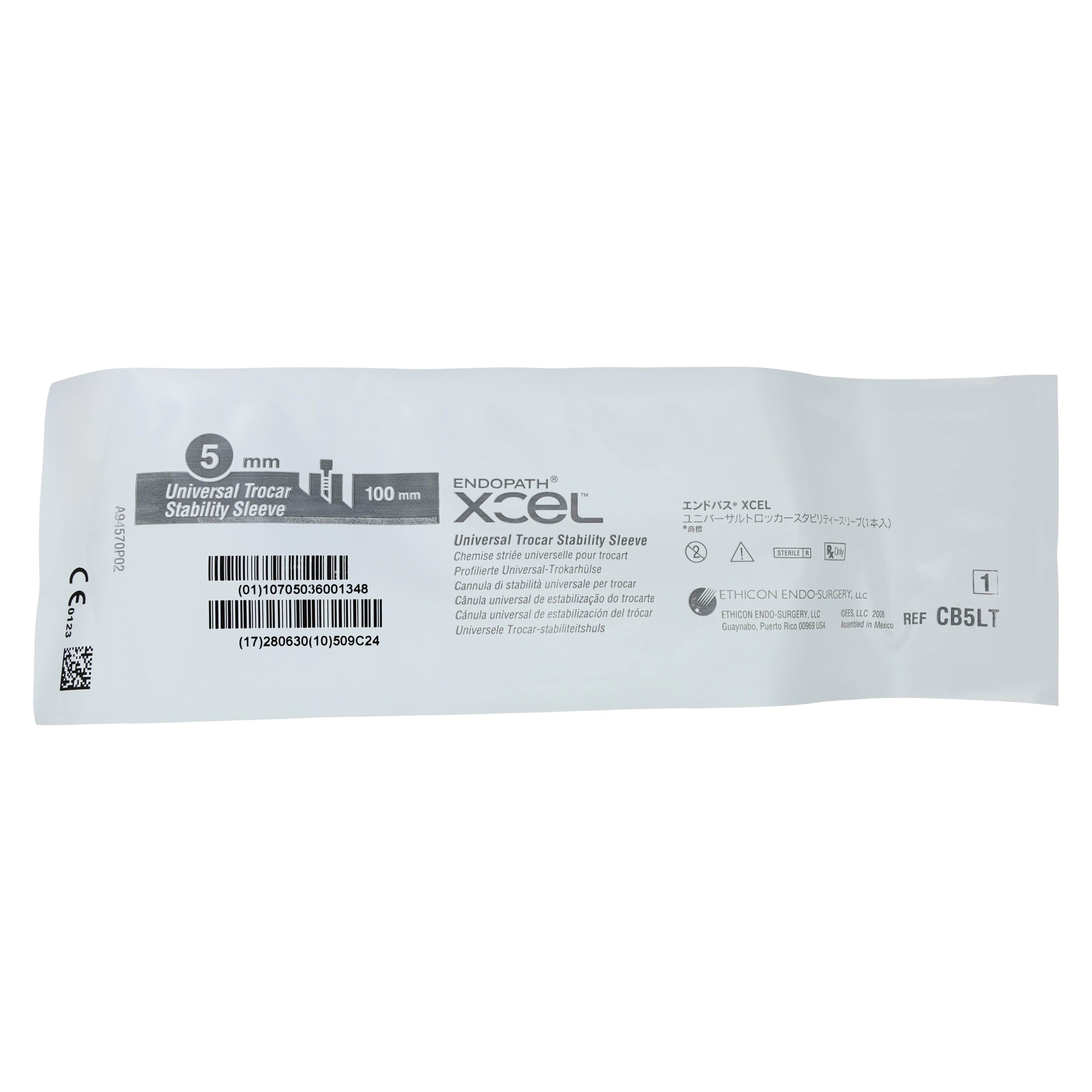 Endopath Xcel Trocar Sleeve, 5mm Blunt Tip thumbnail 2