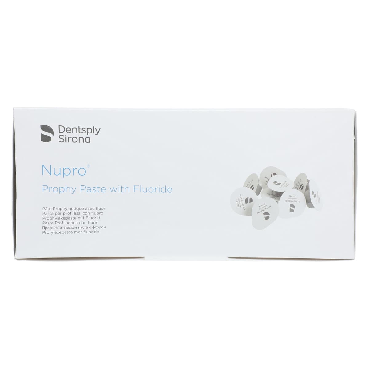NUPRO® Prophy Paste, Fine Grit, Orange Vanilla Swirl, with Fluoride, Unit Dose Cups, 200/Box, 801317 thumbnail 2