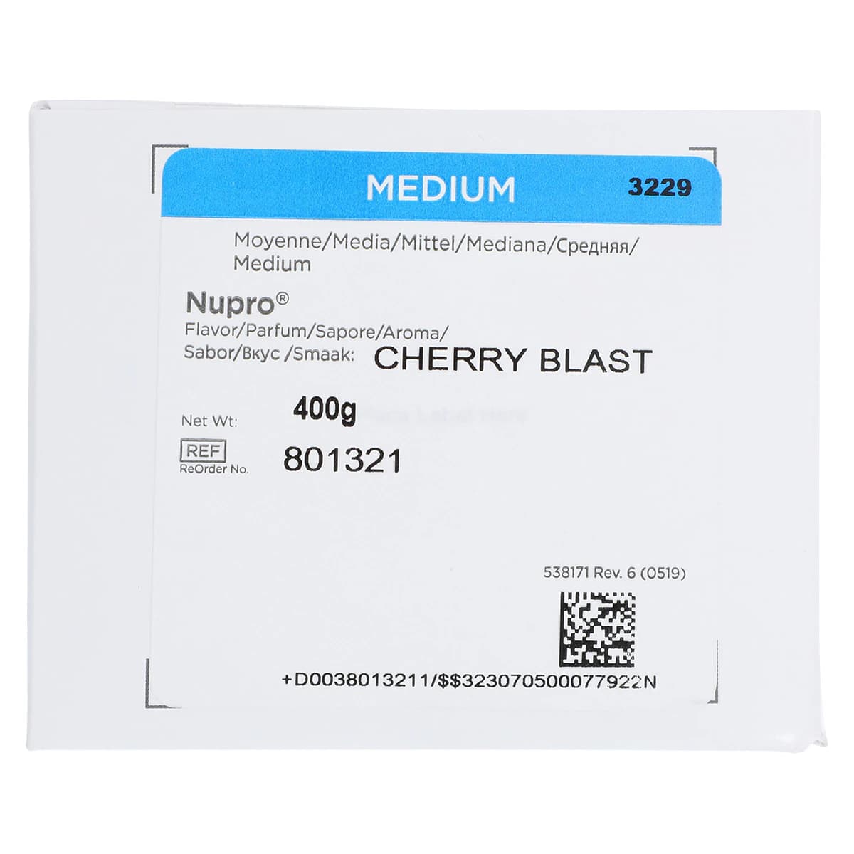 NUPRO® Prophy Paste, Medium Grit, Cherry Blast, with Fluoride, Unit Dose Cups, 200/Pkg, 801321 thumbnail 4