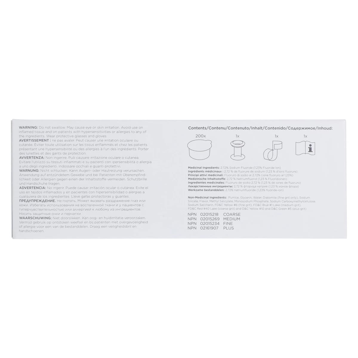 NUPRO Prophy Paste, Medium Grit, Fruit Punch, with Fluoride, Unit Dose Cups, 200/Box, 801333 thumbnail 3