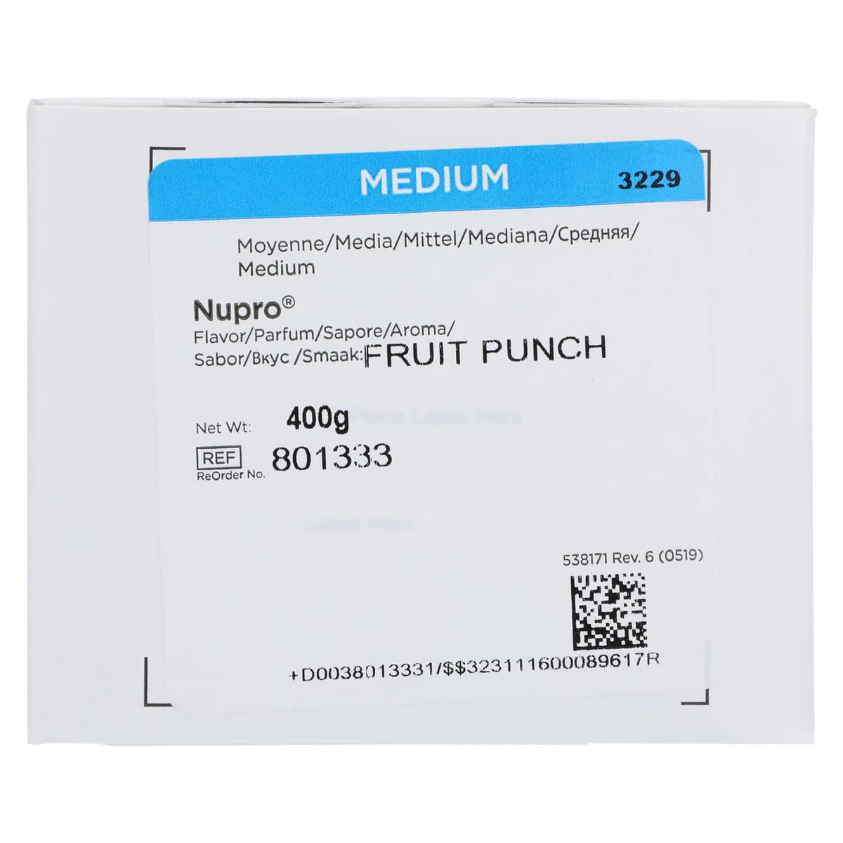 NUPRO Prophy Paste, Medium Grit, Fruit Punch, with Fluoride, Unit Dose Cups, 200/Box, 801333 thumbnail 4