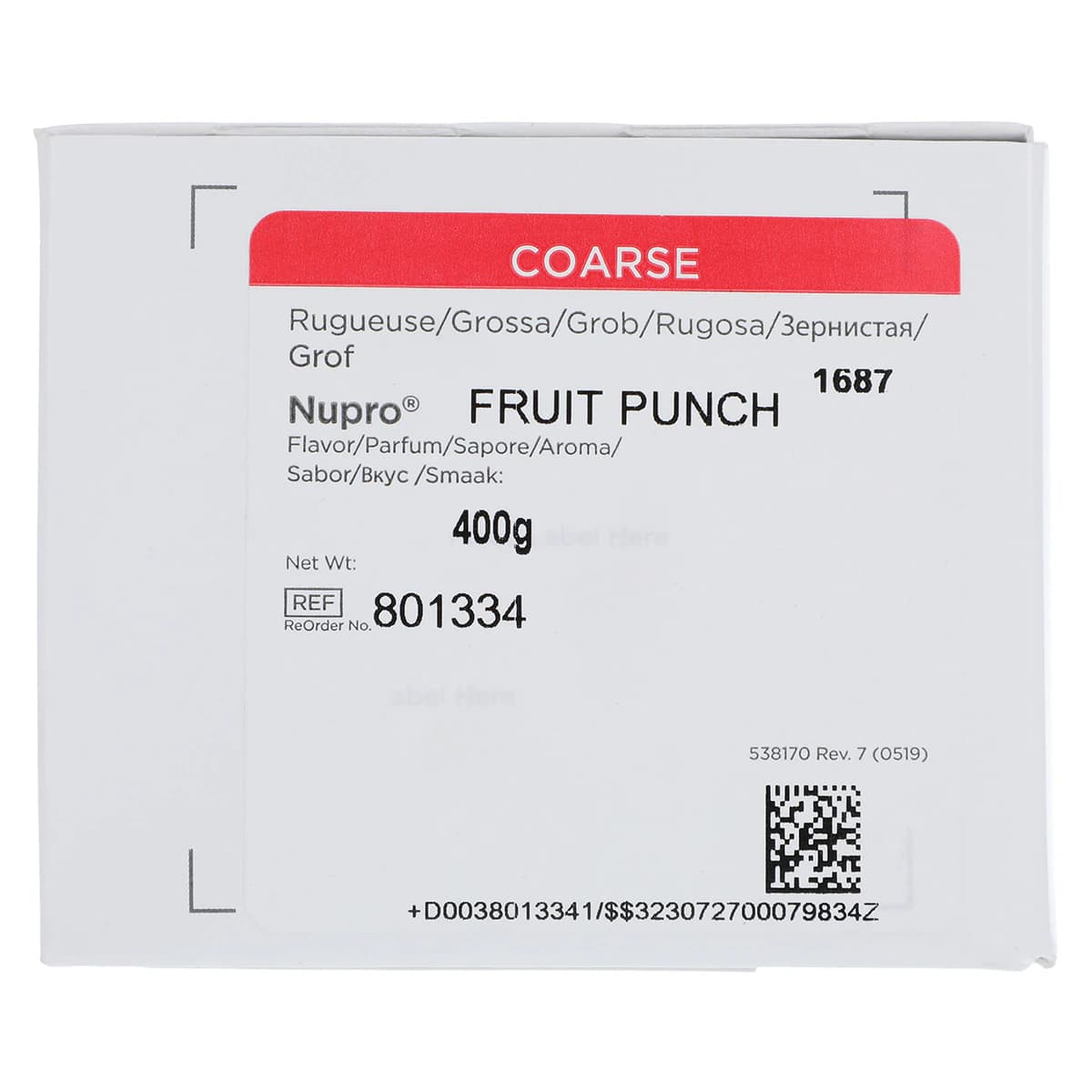 Nupro Prophy Paste, Coarse Grit, Fruit Punch, with Fluoride, Unit Dose Cups, 200/Box, 801334 thumbnail 4