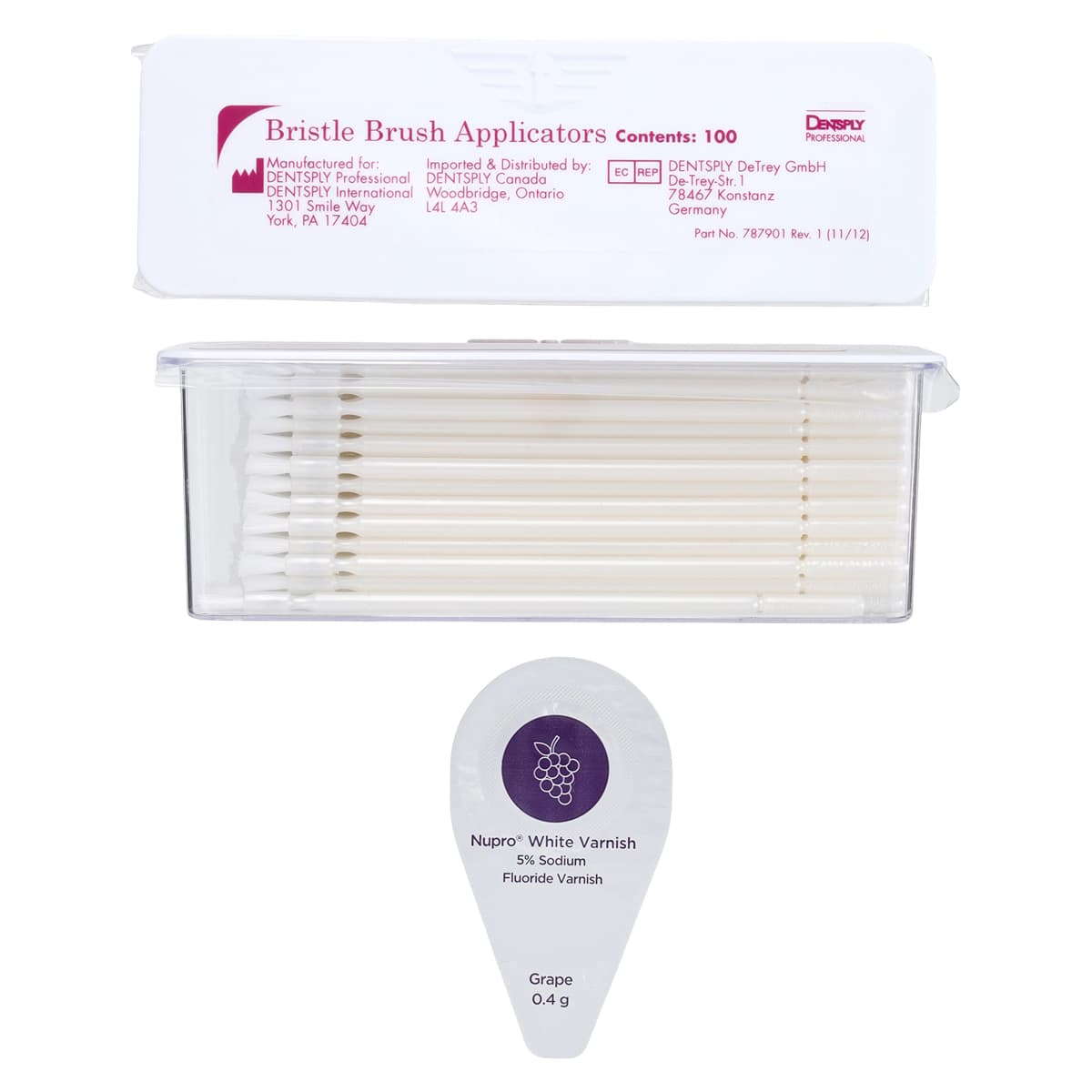 NUPRO® 5% Sodium Fluoride White Varnish, Grape, 0.4 g Unit Dose, 100/Box, 130211 thumbnail 3