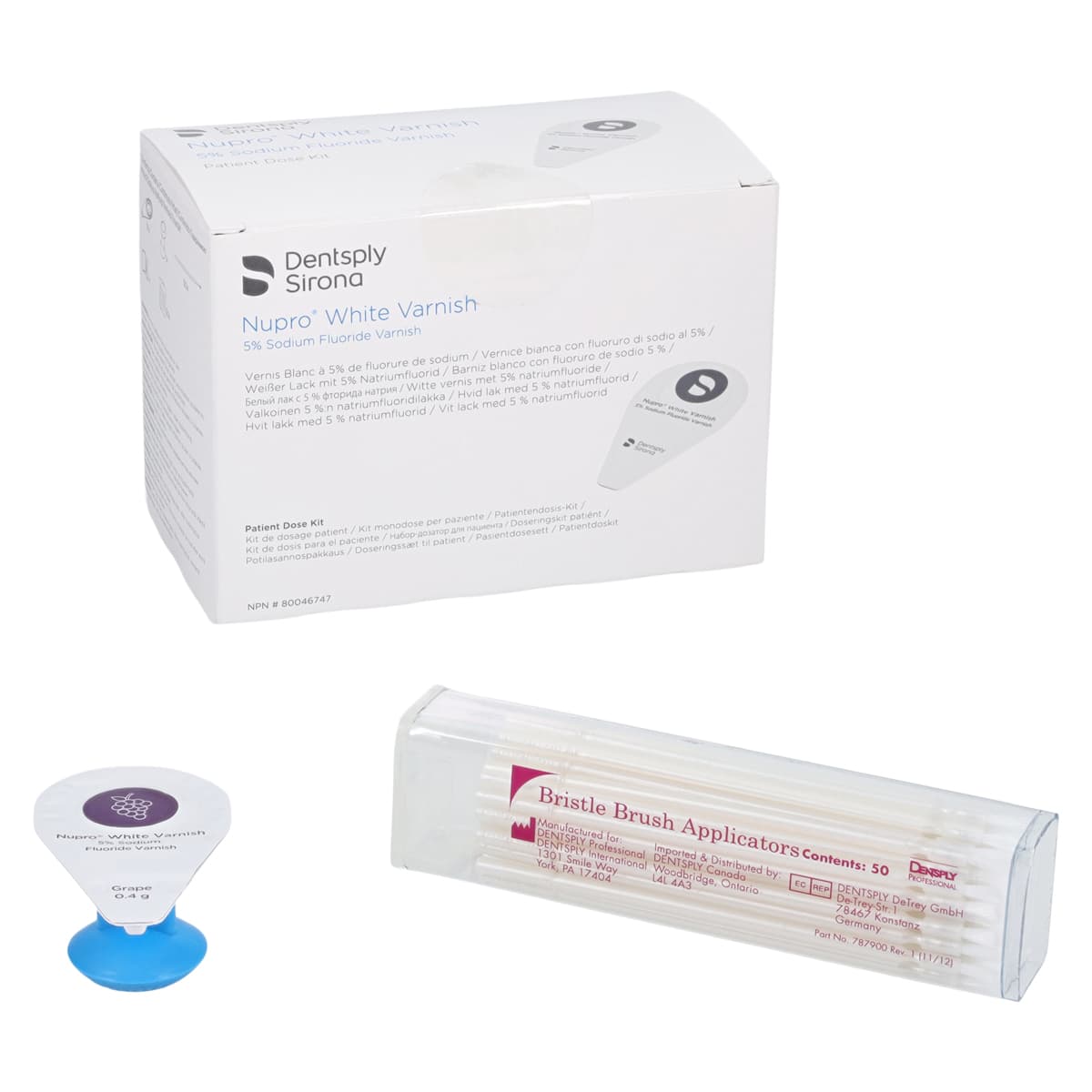 NUPRO® 5% Sodium Fluoride White Varnish, Grape, 0.4 g Unit Dose, 50/Box, 130210 thumbnail 2
