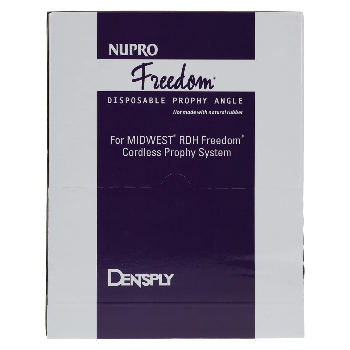 NUPRO Freedom Disposable Prophy Angles, Firm Cup, Lavender, 90°, Latex-Free, 200/Box, 965754 thumbnail 3