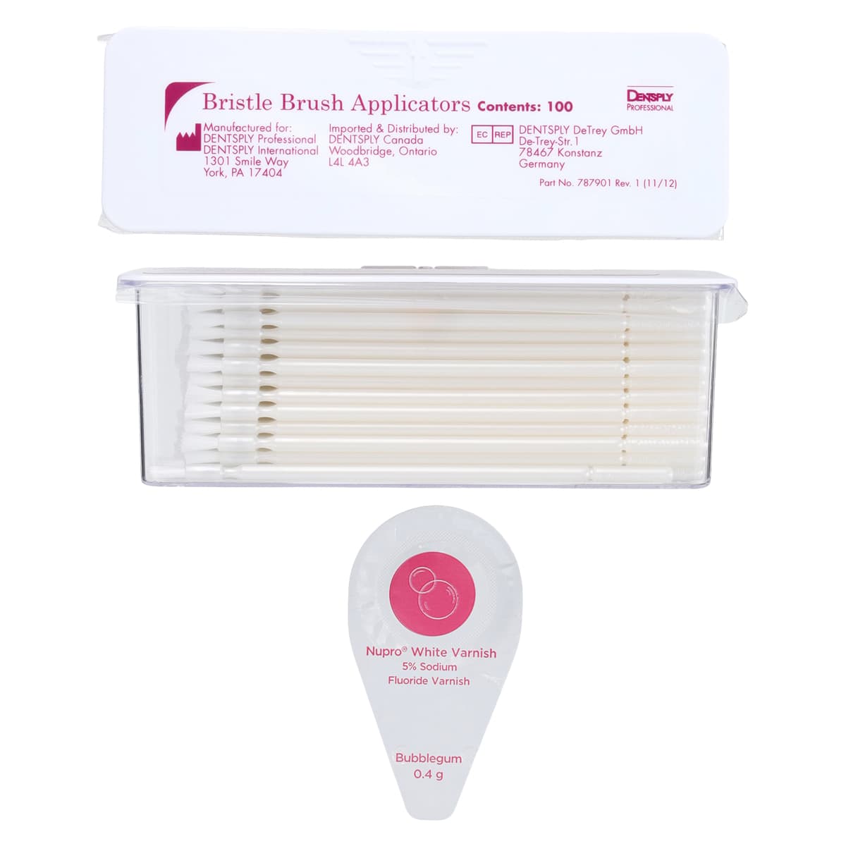 NUPRO 5% Sodium Fluoride White Varnish, Bubblegum, 0.4 g Unit Dose, 100/Box, 130219 thumbnail 3