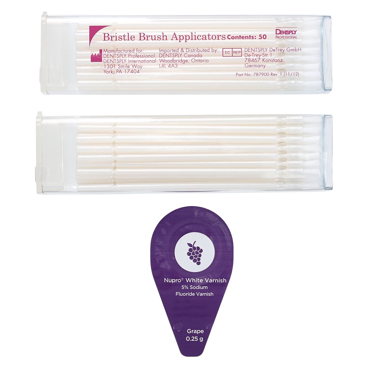 NUPRO 5% Sodium Fluoride White Varnish, Grape, 0.25 g Unit Dose, 50/Box, 130226 thumbnail 3