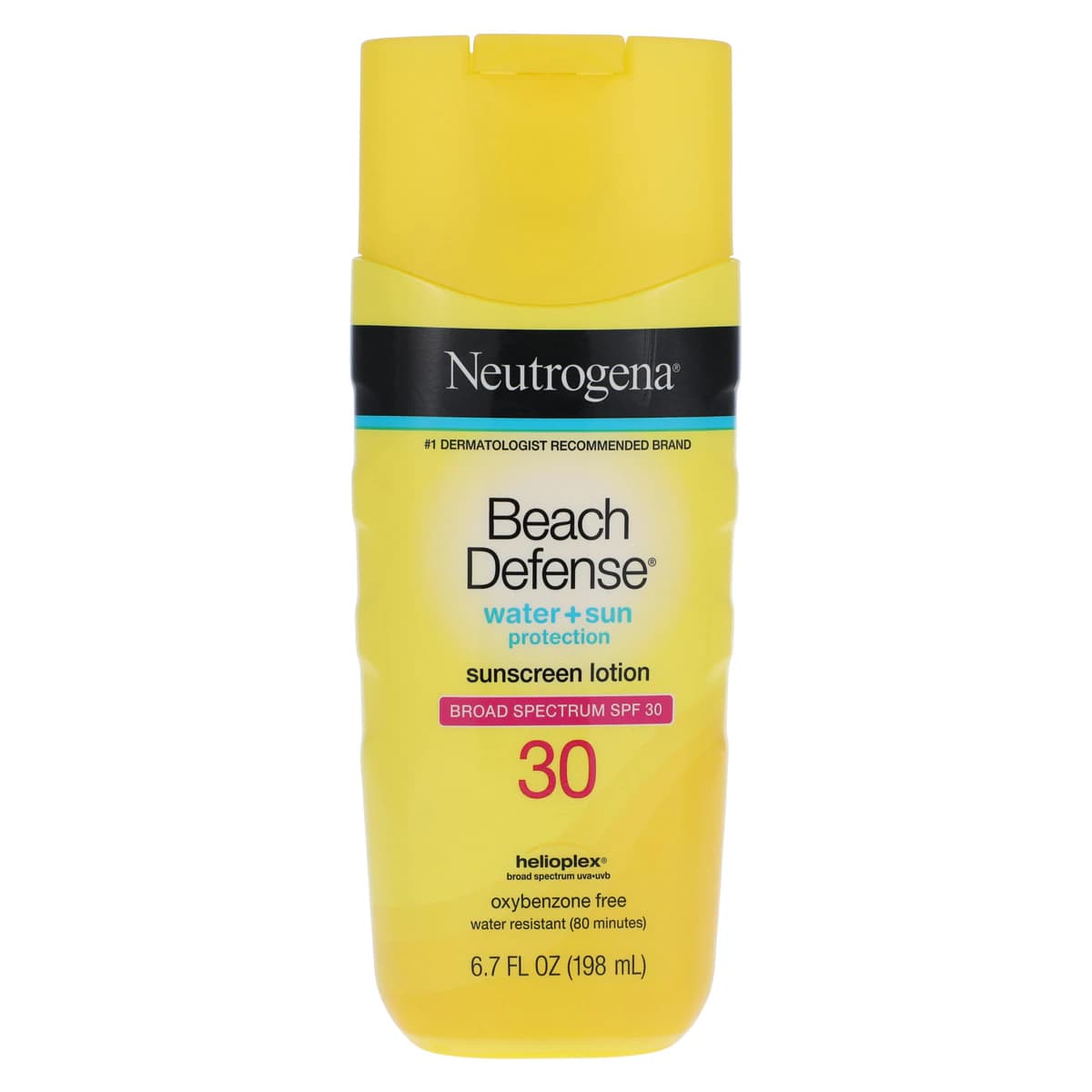 Neutrogena Beach Defense Sunscreen Lotion, SPF 50, Water Resistant, Body, Adult, 6.7 oz Bottle - Neutrogena Sunblock Beach Def - Image 1