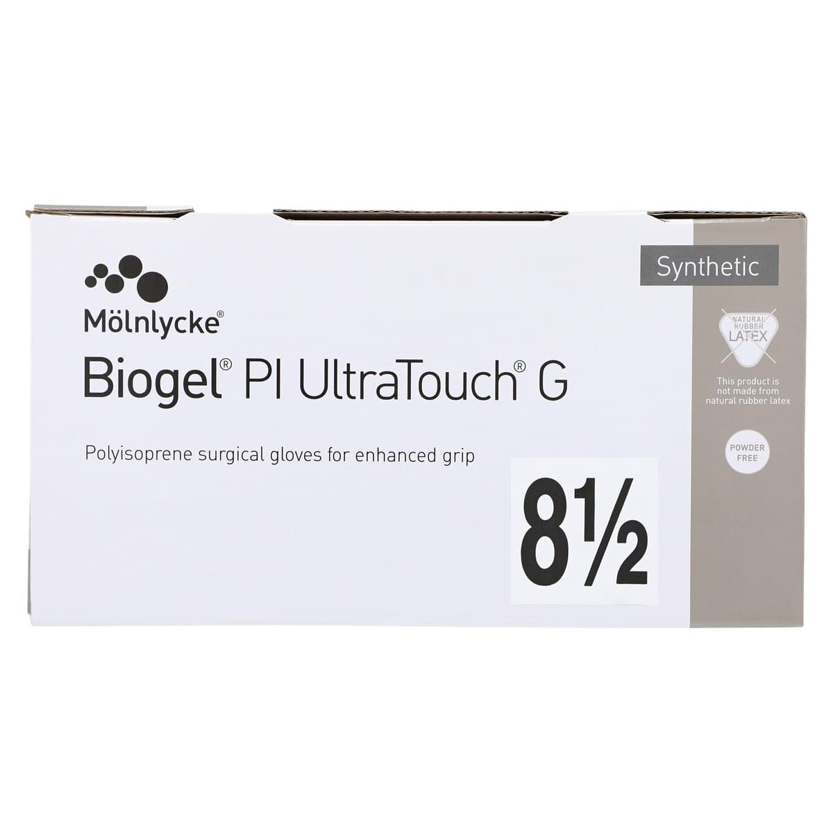 Biogel PI UltraTouch G Polyisoprene Surgical Gloves, Size 8.5, Straw thumbnail 8