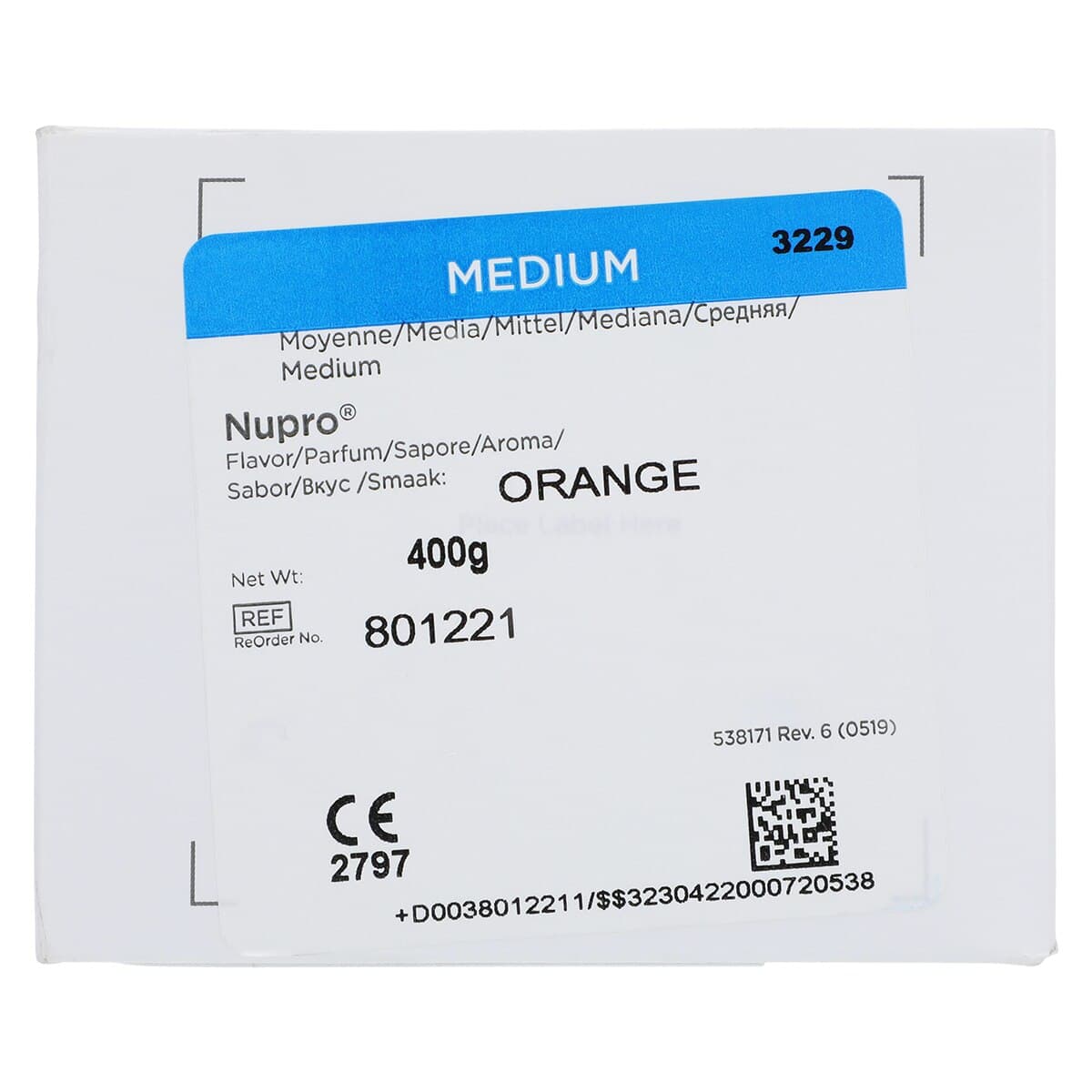 NUPRO Prophy Paste Medium Grit, Orange, Gluten Free, Unit Dose Cups, 200/Box thumbnail 4