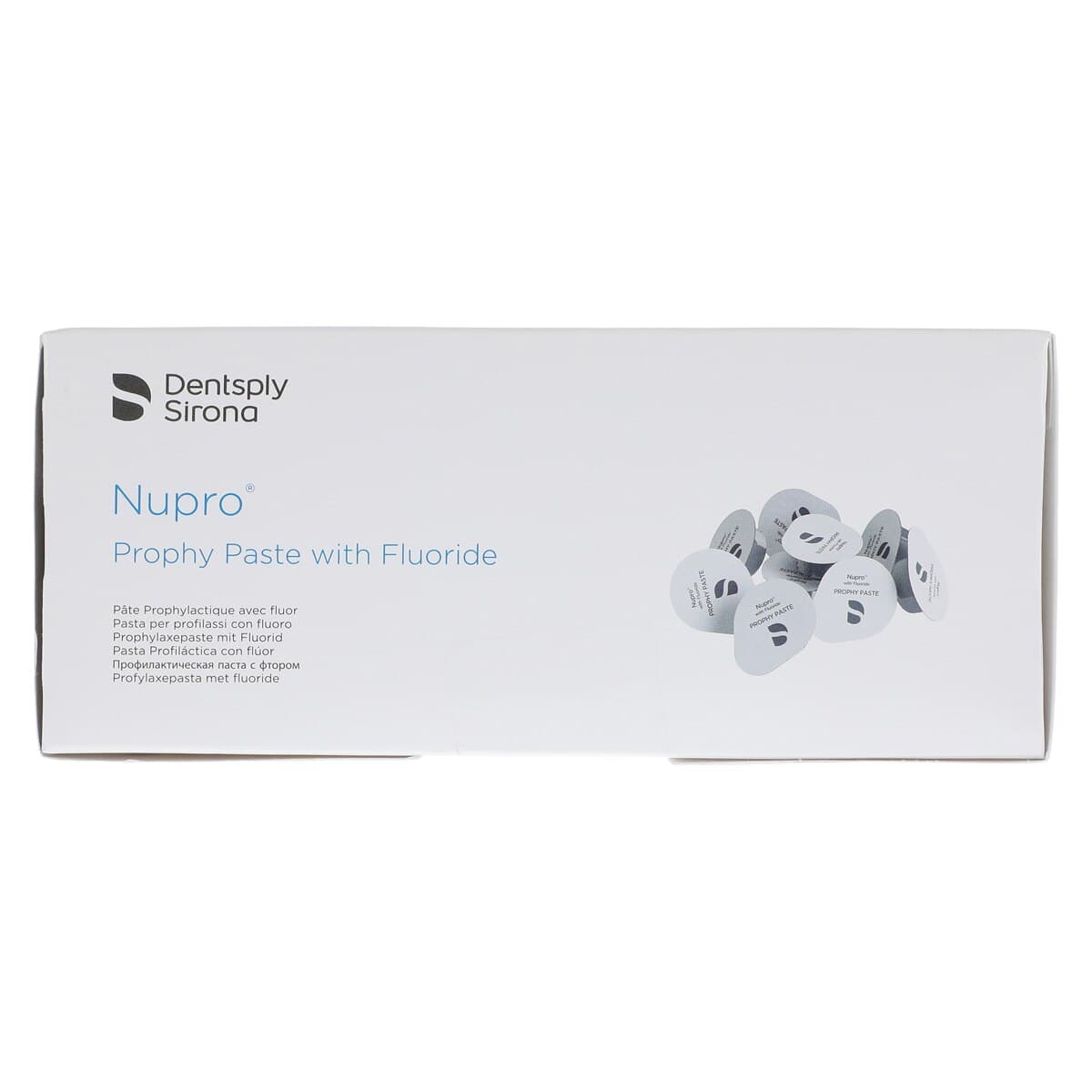 NUPRO Prophy Paste, Fine Grit, Orange, with Fluoride, Unit Dose Cups, 200/Box, 801231 thumbnail 2