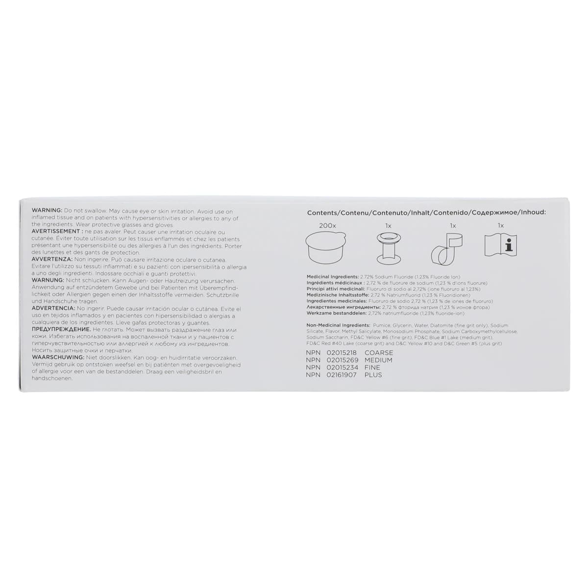 Nupro Prophy Paste, Coarse, Mint, with Fluoride, Unit Dose Cups, 200/Box, 801212 thumbnail 3