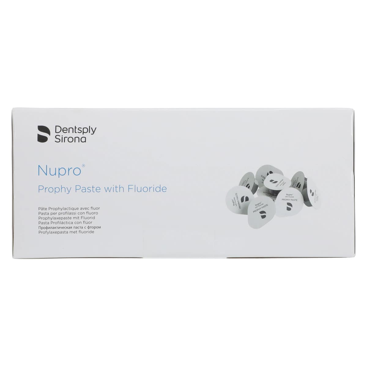 Nupro Prophy Paste, Coarse, Mint, with Fluoride, Unit Dose Cups, 200/Box, 801212 thumbnail 2