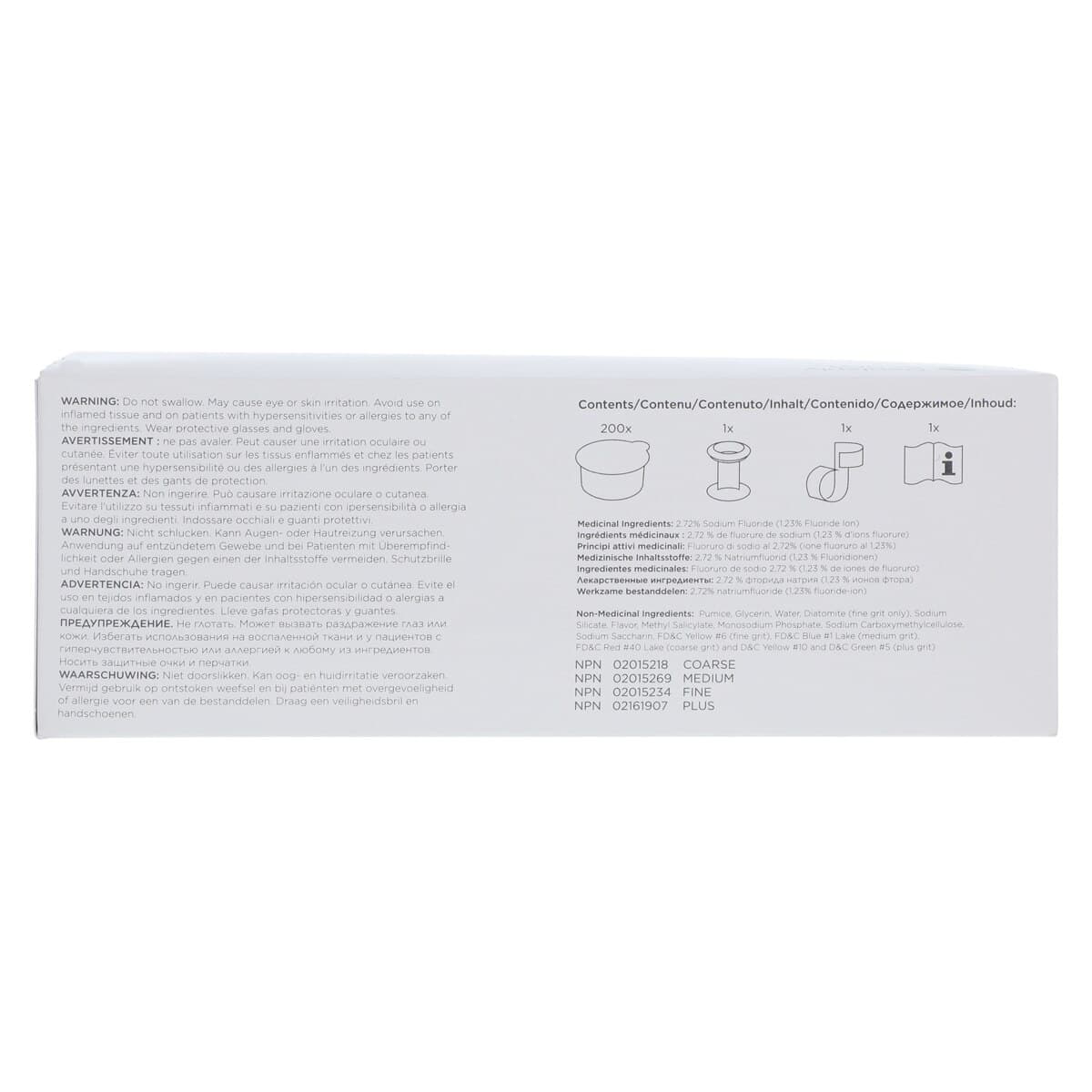Nupro Extra Care Prophy Paste, Fluoride, Medium Grit, Mint, Unit Dose Cups, 200/Box, 801222 thumbnail 3