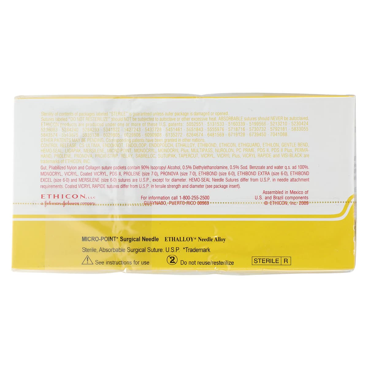 Ethicon Plain Gut Surgical Suture, 6-0, 18", G-1 Reverse Cutting Needle, 3/8 Circle, 11mm, 12/Bx, 770G thumbnail 3