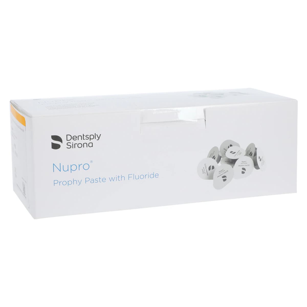 Nupro Prophy Paste, Fine Grit, Mint, with Fluoride, Unit Dose Cups, 200/Box, 801232 - Nupro Prophy Paste Fine Mint (200) - Image 1