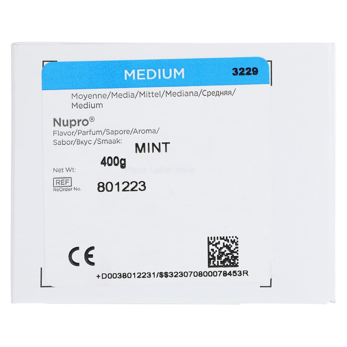 NUPRO Prophy Paste, Medium Grit, Mint, Without Fluoride, Unit Dose Cups, 200/Box, 801223 thumbnail 4