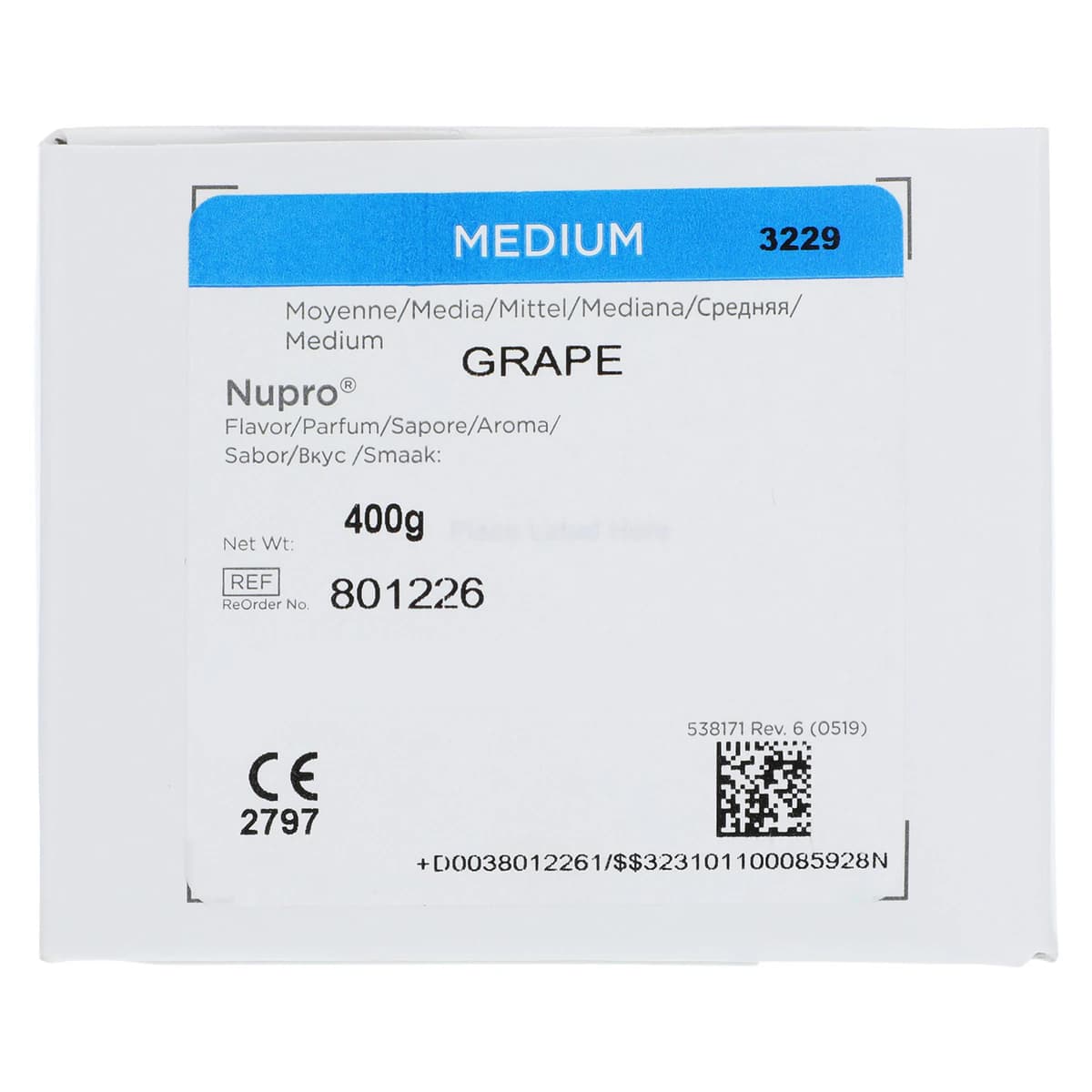Nupro Prophy Paste, Medium Grit, Grape, with Fluoride, Unit Dose Cups, 200/Box, 801226 thumbnail 4