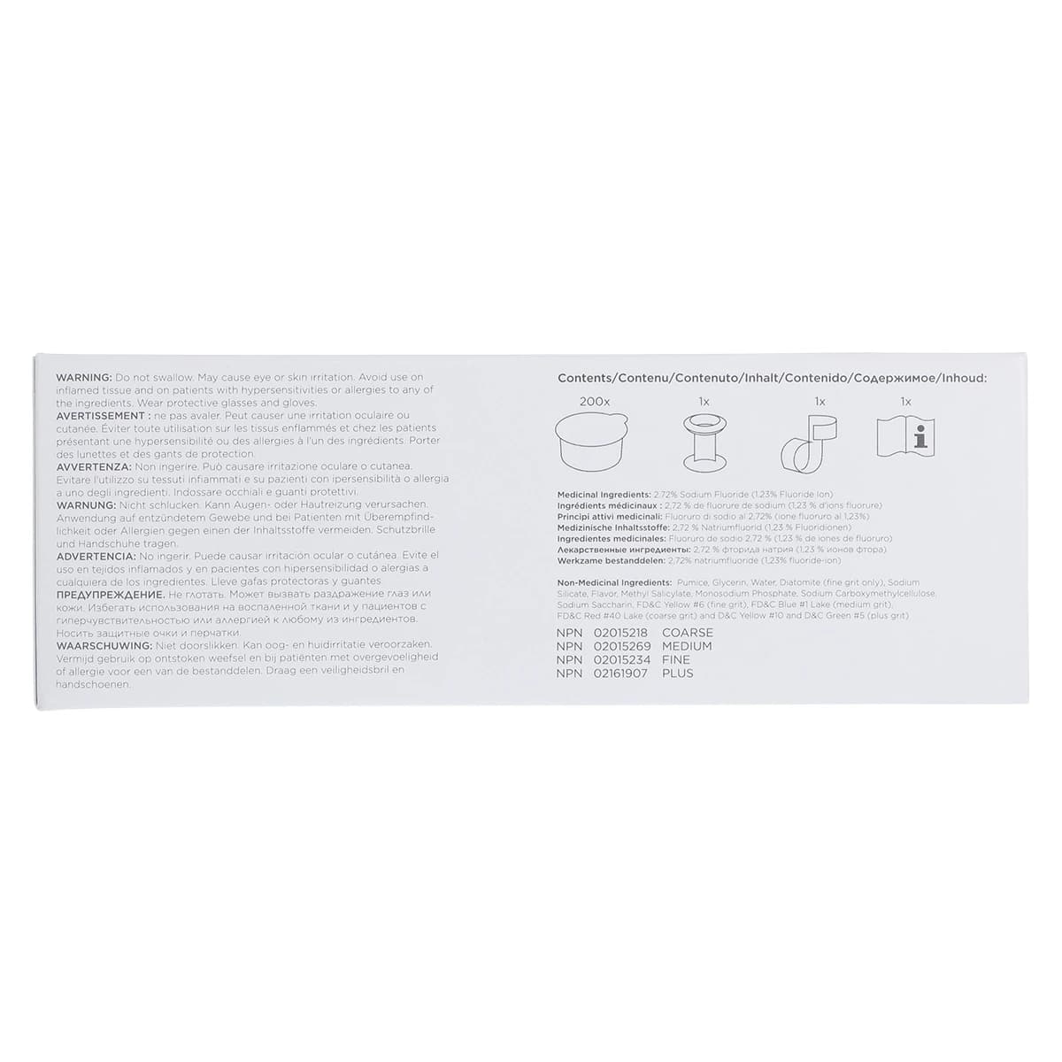 Nupro Prophy Paste, Coarse Grit, Orange, with Fluoride, Unit Dose Cups, 200/Box, 801211 thumbnail 3