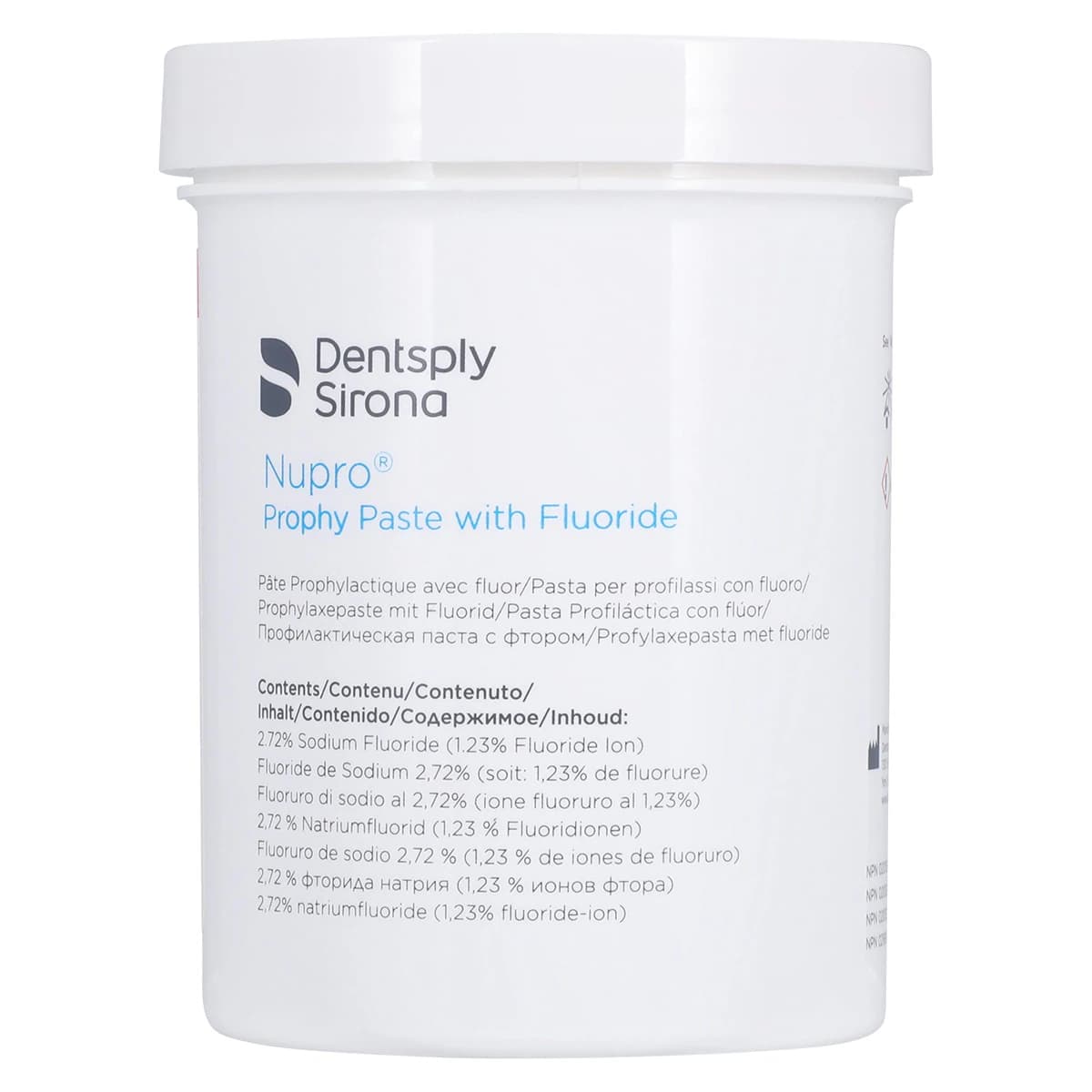 NUPRO® Prophy Paste with Fluoride, Coarse Grit, Cherry Blast, 12 oz Jar, 801171 thumbnail 3