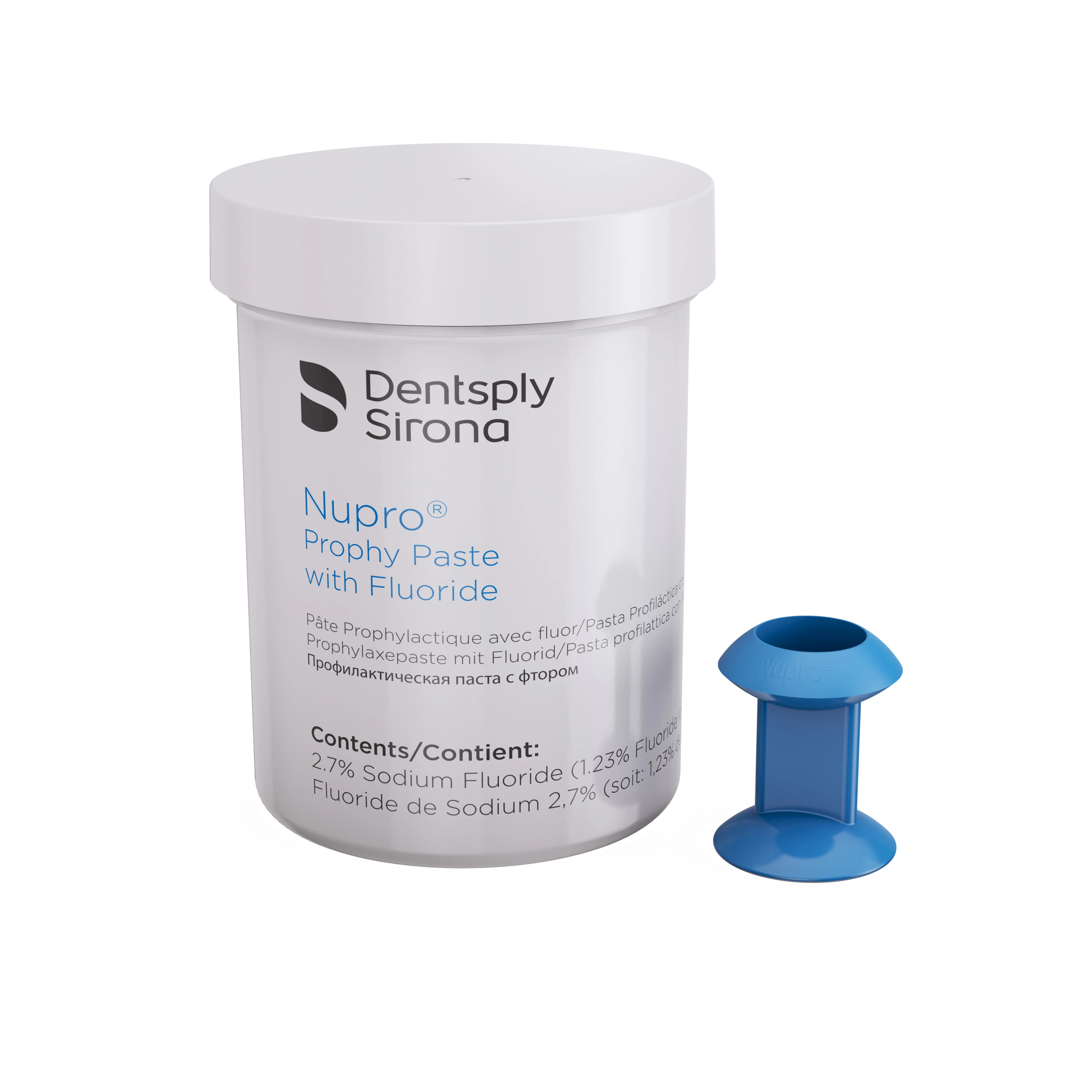 NUPRO Prophy Paste, Medium Grit, Grape, with Fluoride, 12 oz Jar, 801126 - Nupro Prophy Paste Med Grape Jar - Image 1