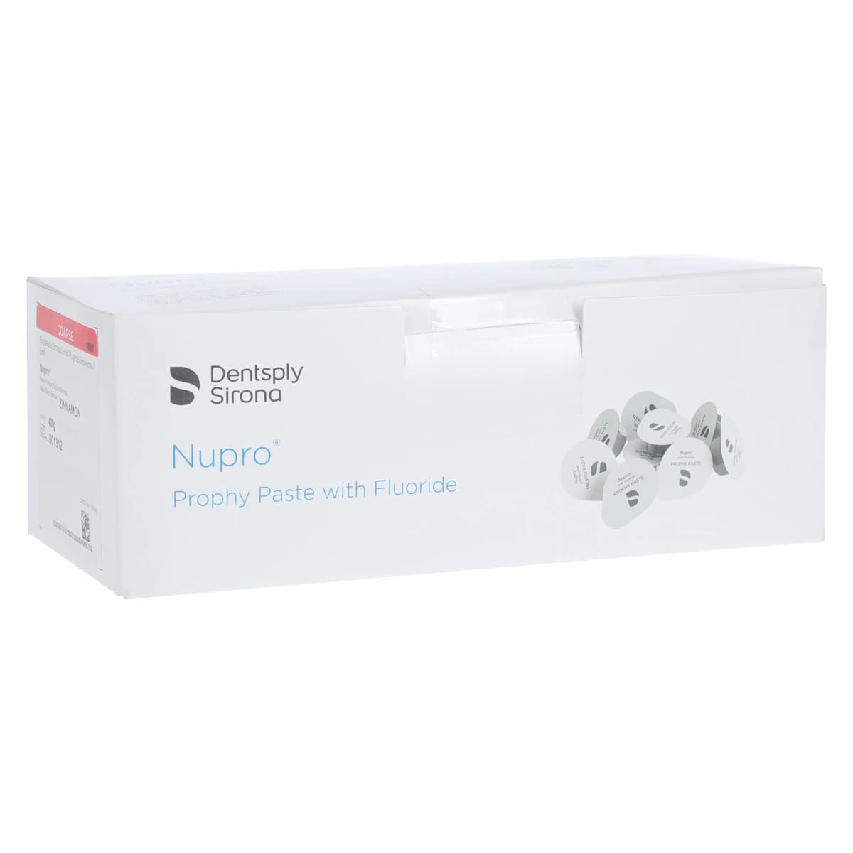 Nupro Prophy Paste, Coarse Grit, Zinnamon Flavor, with Fluoride, Unit Dose Cups, 200/Box, 801312 - Nupro Prophy Paste Coarse Zinnamon (200) - Image 1