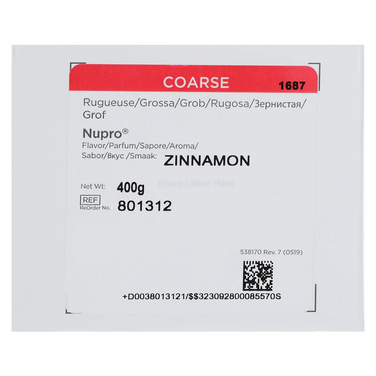 Nupro Prophy Paste, Coarse Grit, Zinnamon Flavor, with Fluoride, Unit Dose Cups, 200/Box, 801312 thumbnail 4